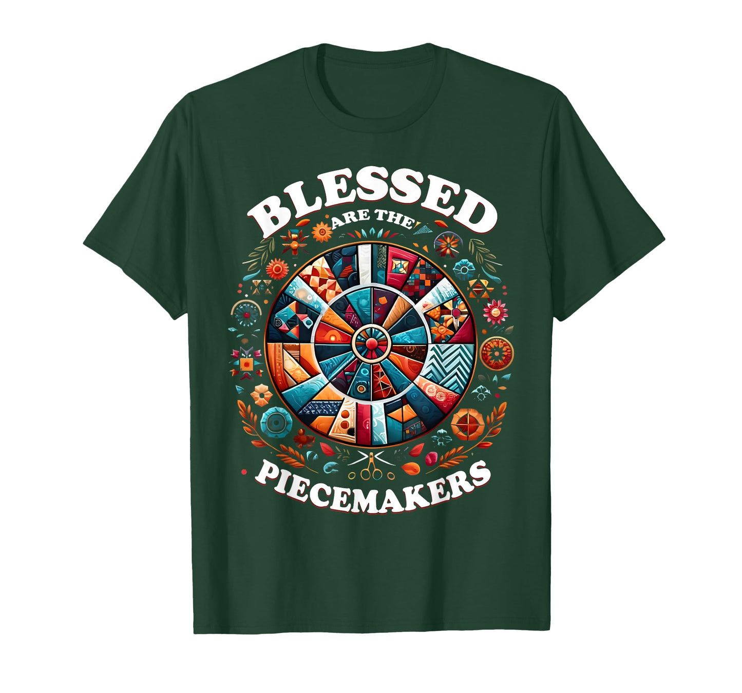 Blessed are the piecemakers For Women Quilting Quilters T-Shirt