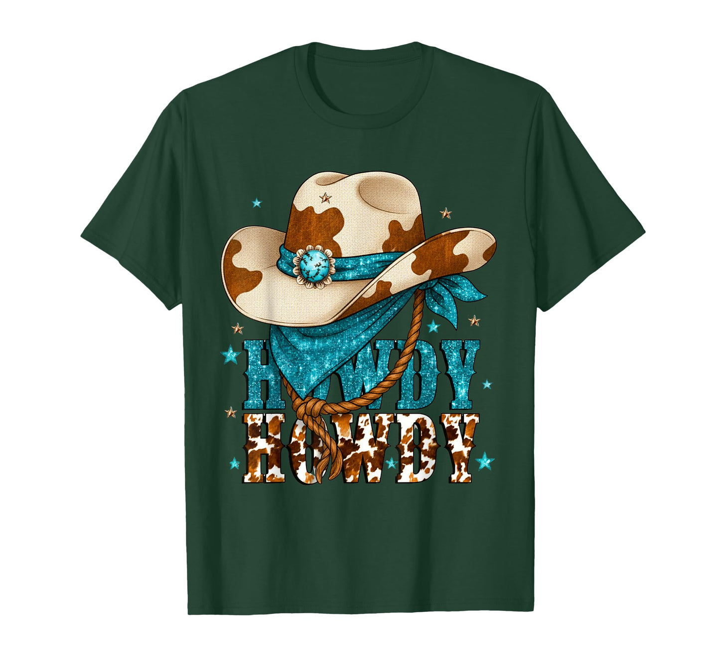 Howdy Western Cowboy Howdy Cowboy Rodeo Cowgirl Western T-Shirt