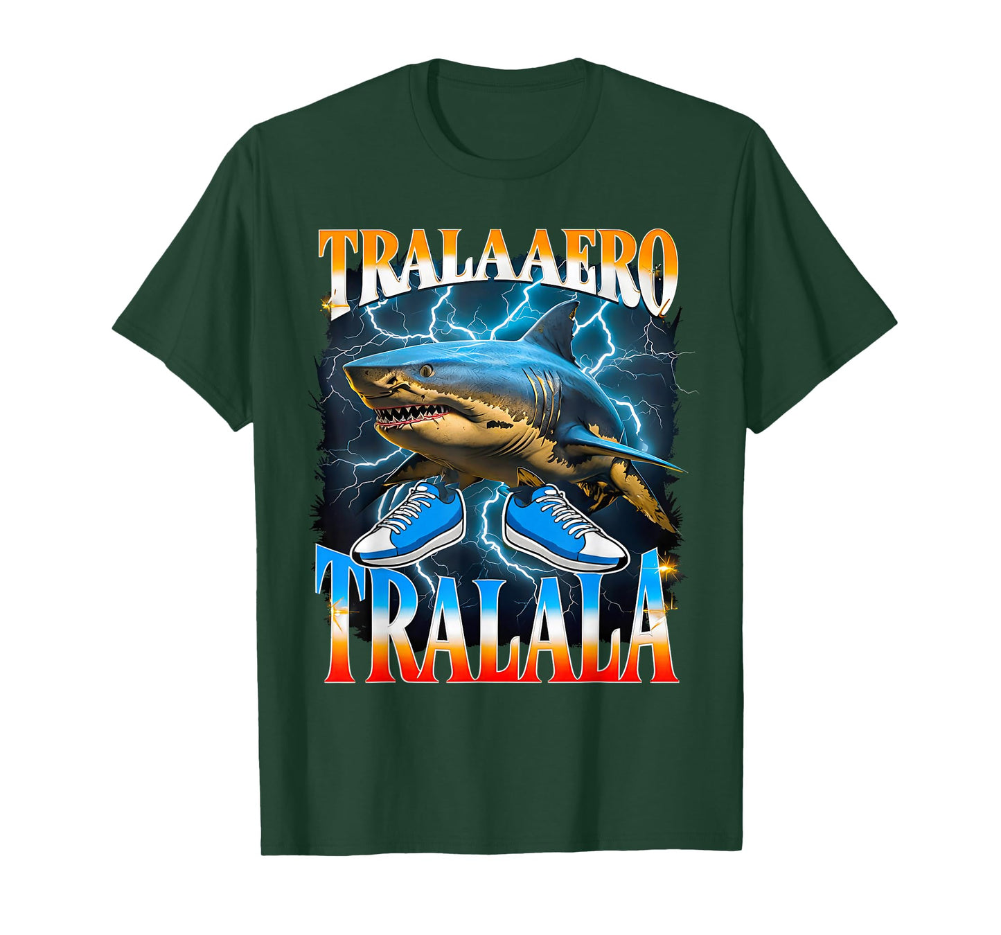 Tralalero Tralala Italian Brainrot Meme T-Shirt