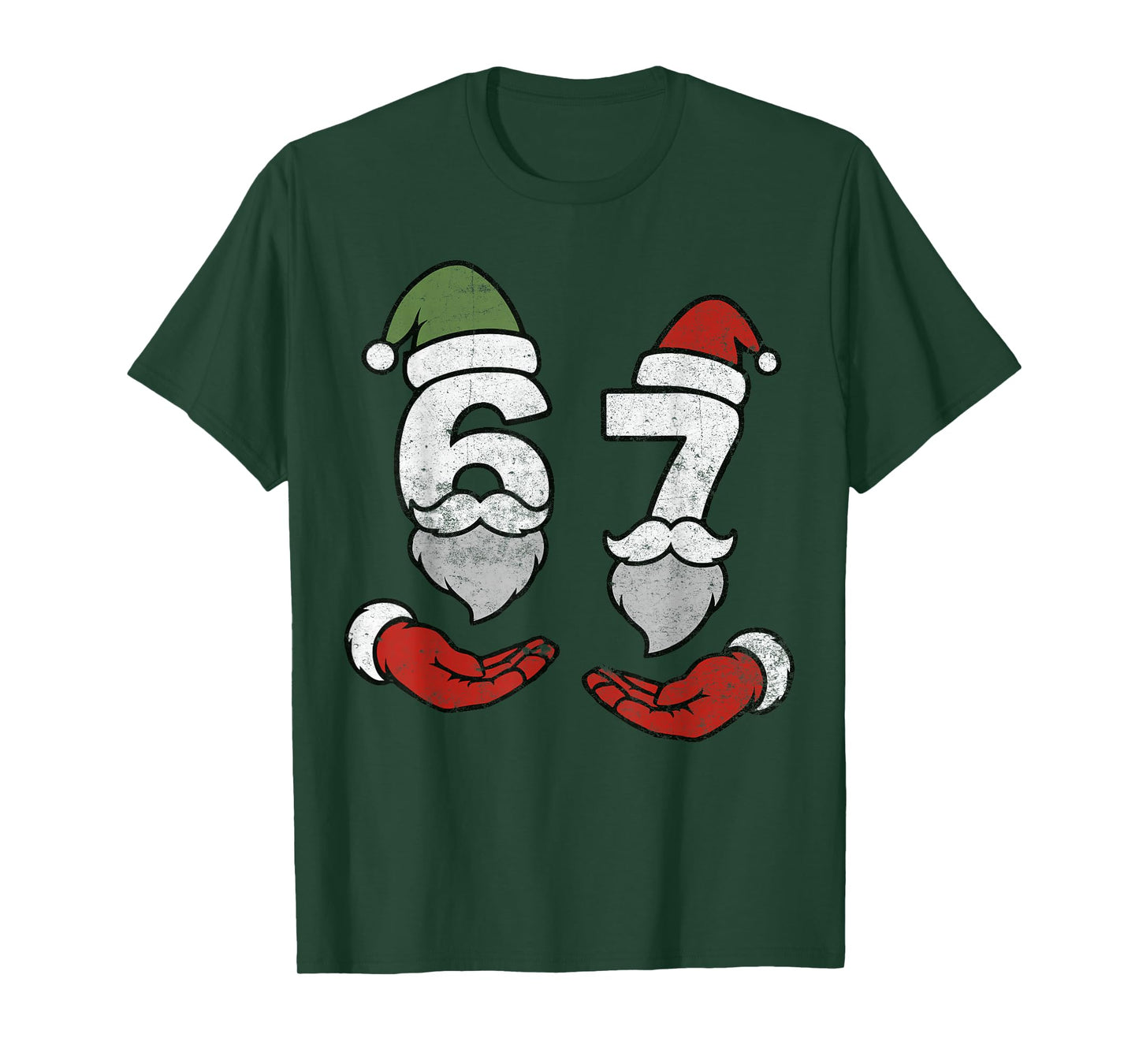 67 Meme Christmas Six Seven Xmas Kids Boys Men Women Girls T-Shirt
