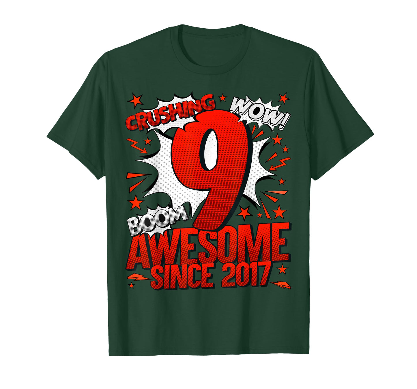 9 Year Old Gifts for Boys 9th Birthday Boy 9 Year Old Boy T-Shirt