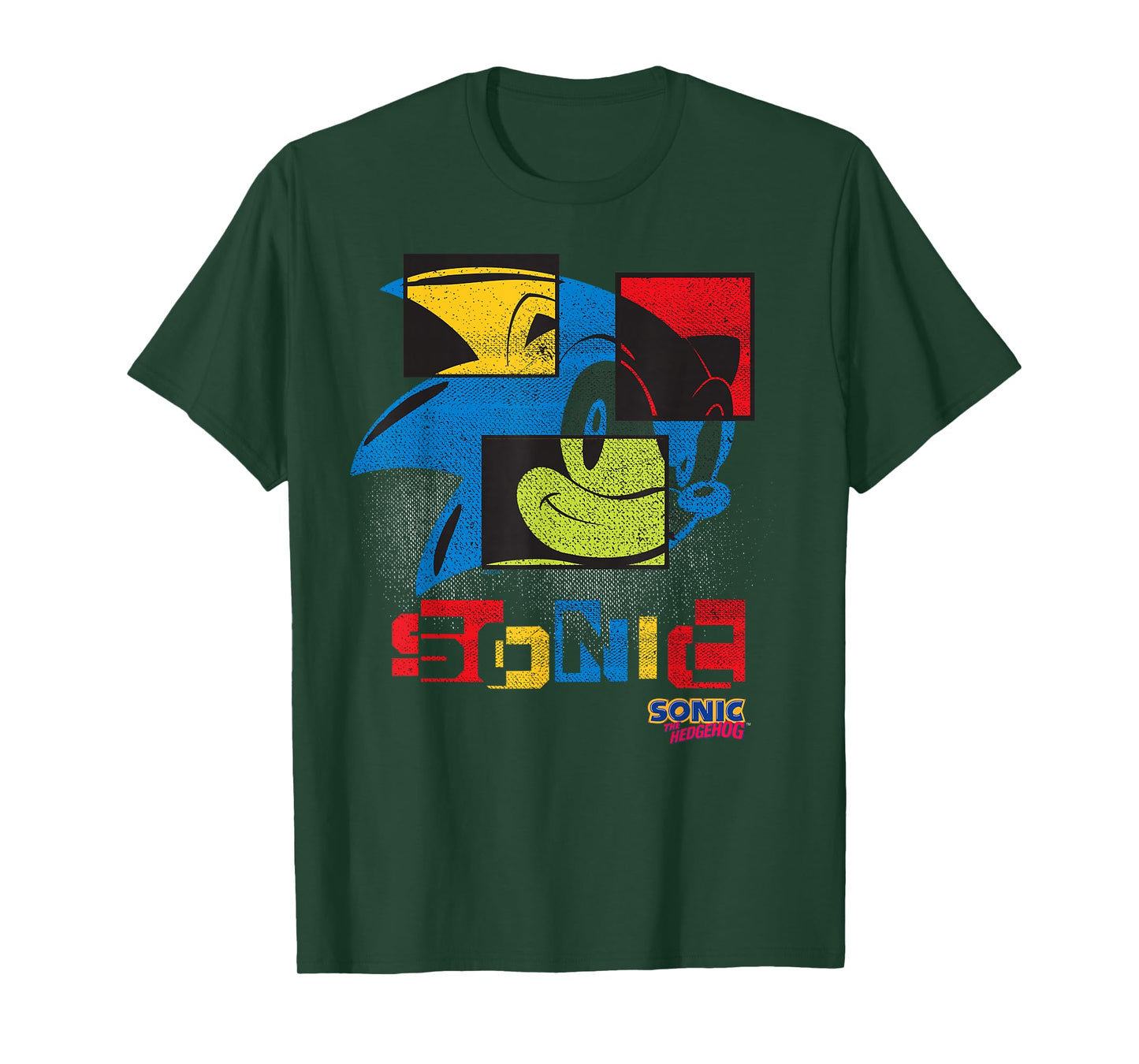 Sonic the Hedgehog - Sonic Misalign T-Shirt