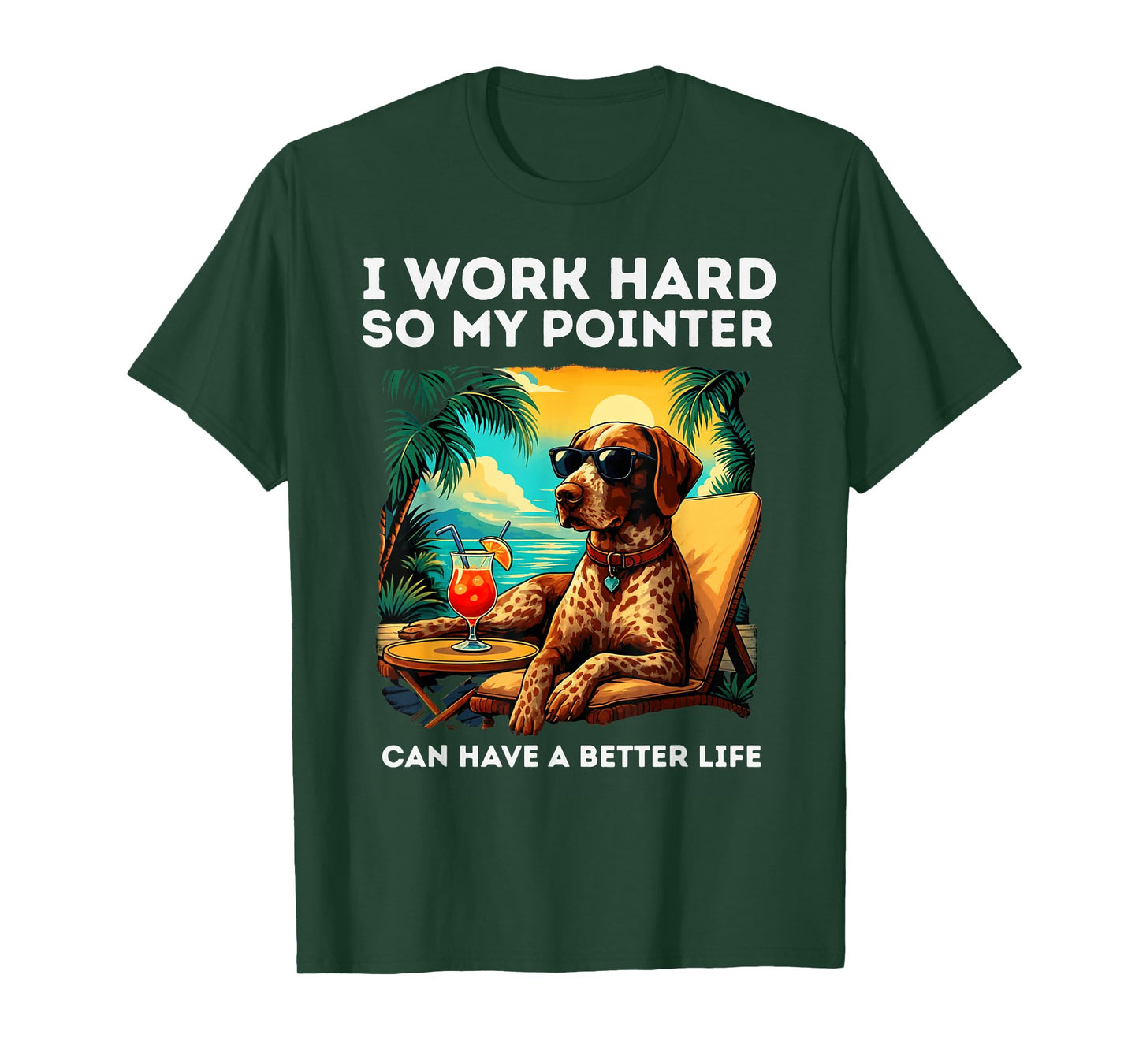 Funny German Shorthaired Pointer Design German Pointer Lover T-Shirt