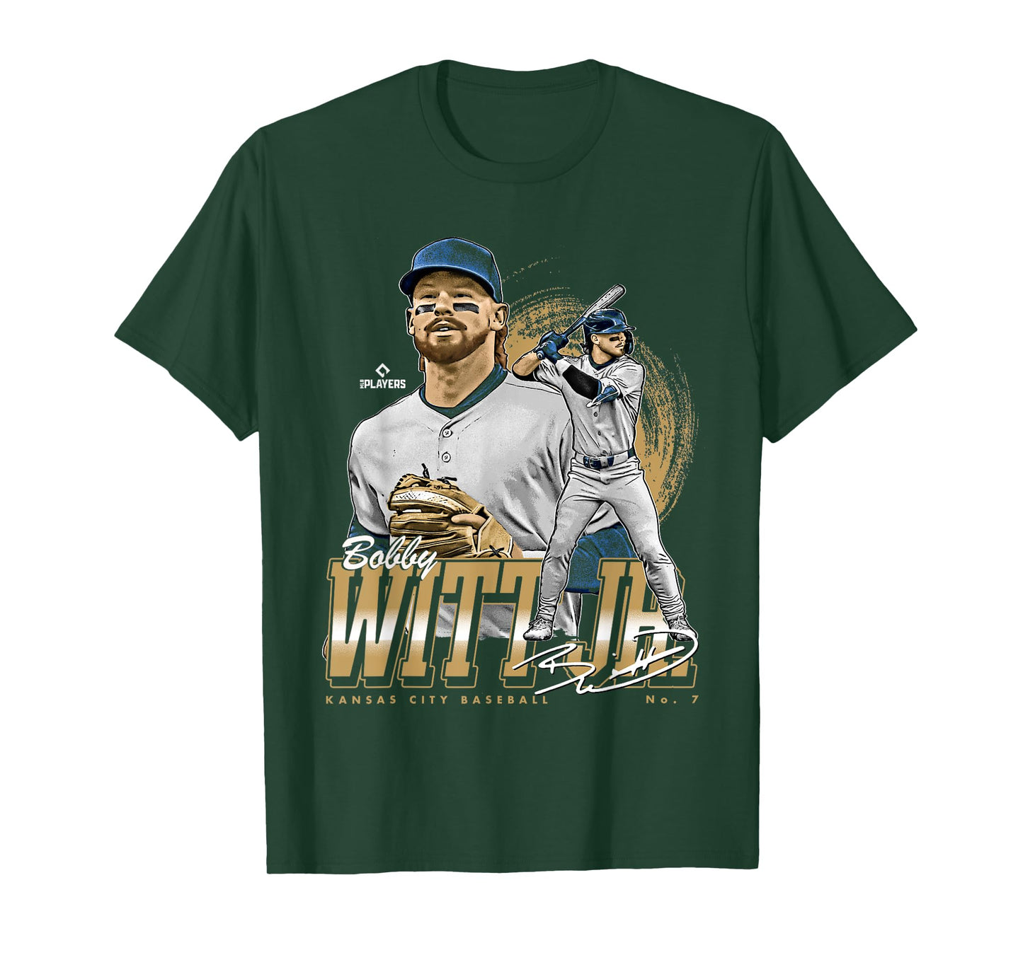 Bobby WITT Jr. | Kansas City MLB Baseball Player| MLBBWI302N T-Shirt