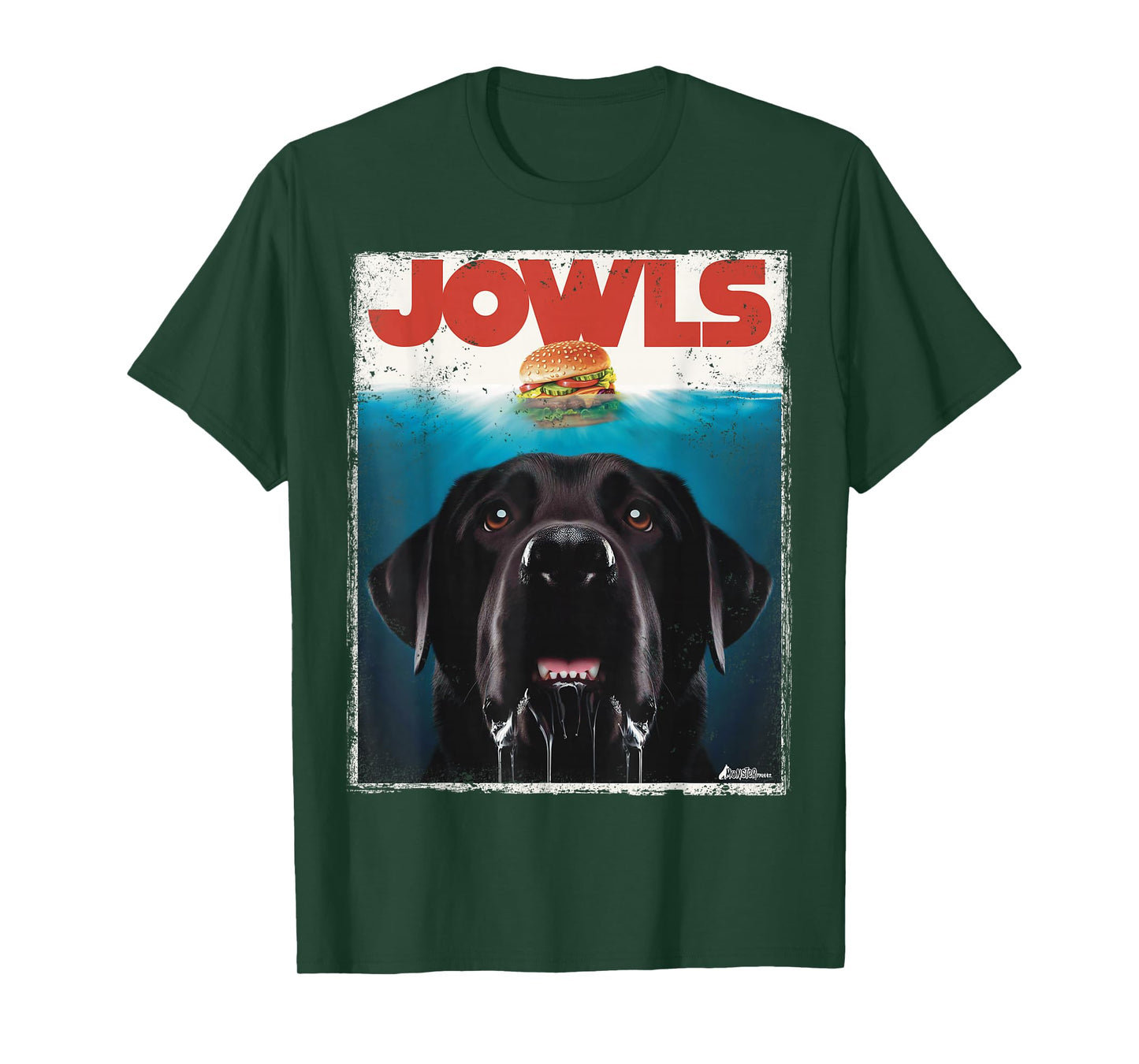 Funny Black Lab Jowls Tee, Labrador Retriever Mom Top, Dad T-Shirt