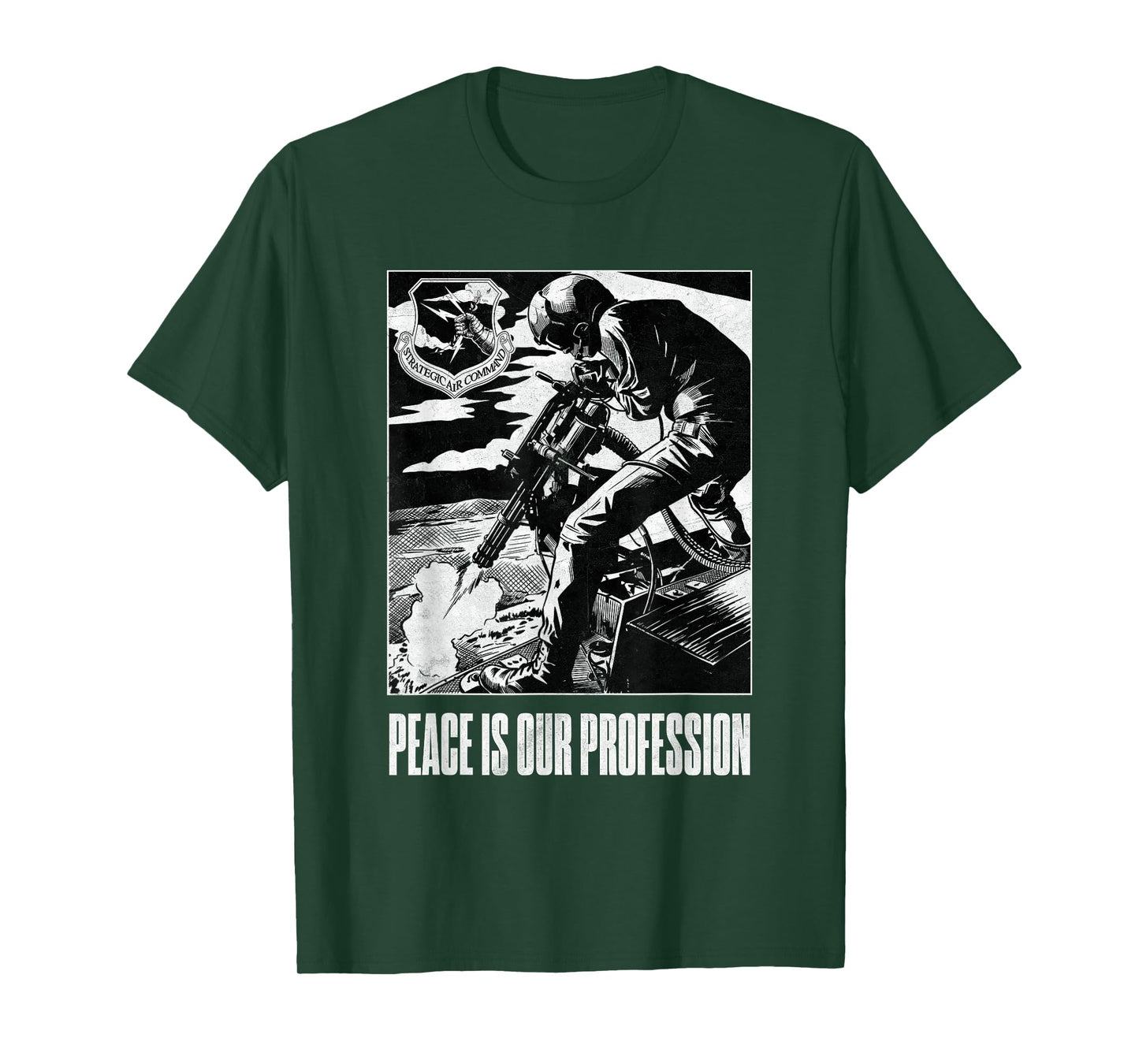 Strategic Air Command USAF Peace is Our Profession Gifts T-Shirt