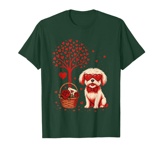 Shih Tzu Valentines Day Funny Dog Valentine T-Shirt