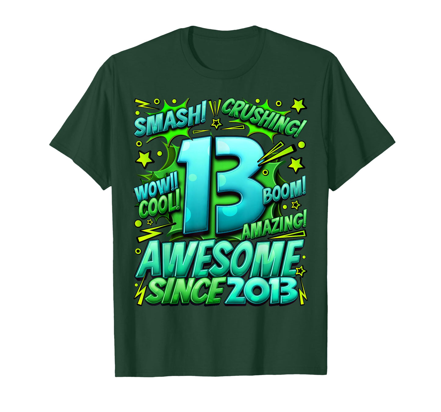 13 Year Old Gifts for Boys 13th Birthday Boy 13 Year Old Boy T-Shirt