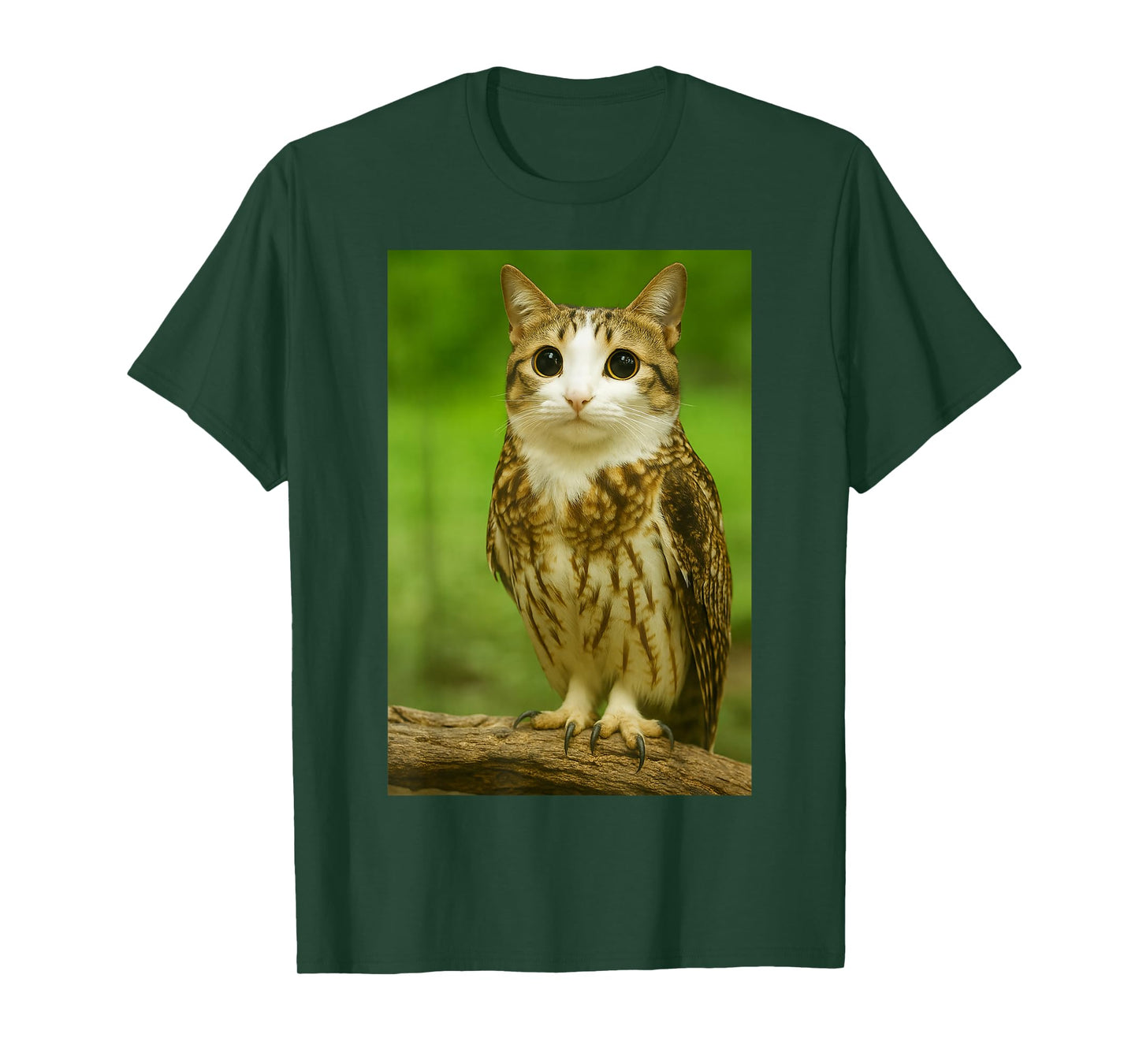 Meowl Cat Owl Funny Internet Trendy Meme T-Shirt