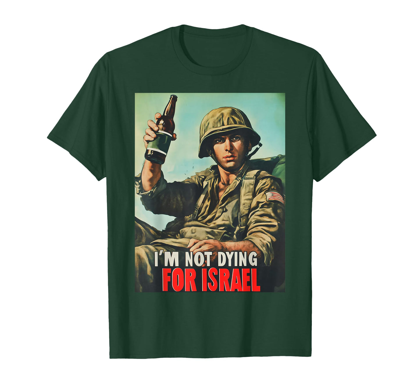 I'm Not Dying for Israel, Trump American 2025 T-Shirt