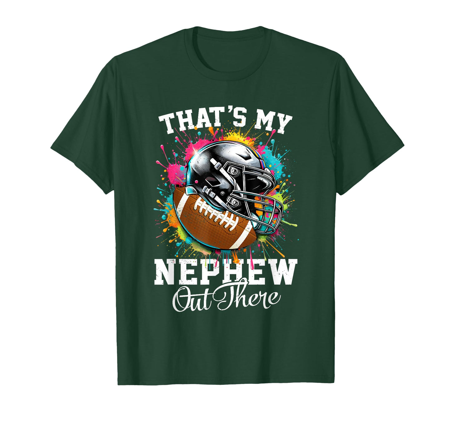 That's My Nephew Out There Football Aunt T-Shirt