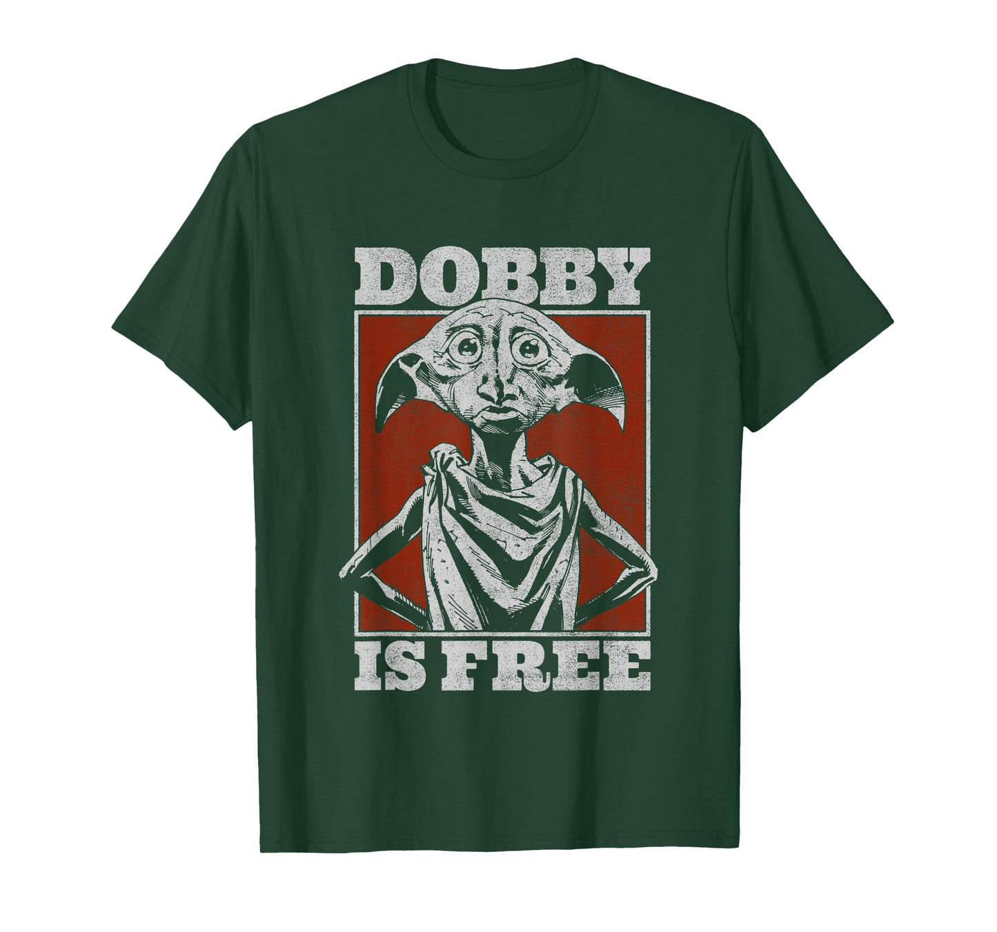 Harry Potter And The Deathly Hallows Vintage Dobby Is Free T-Shirt