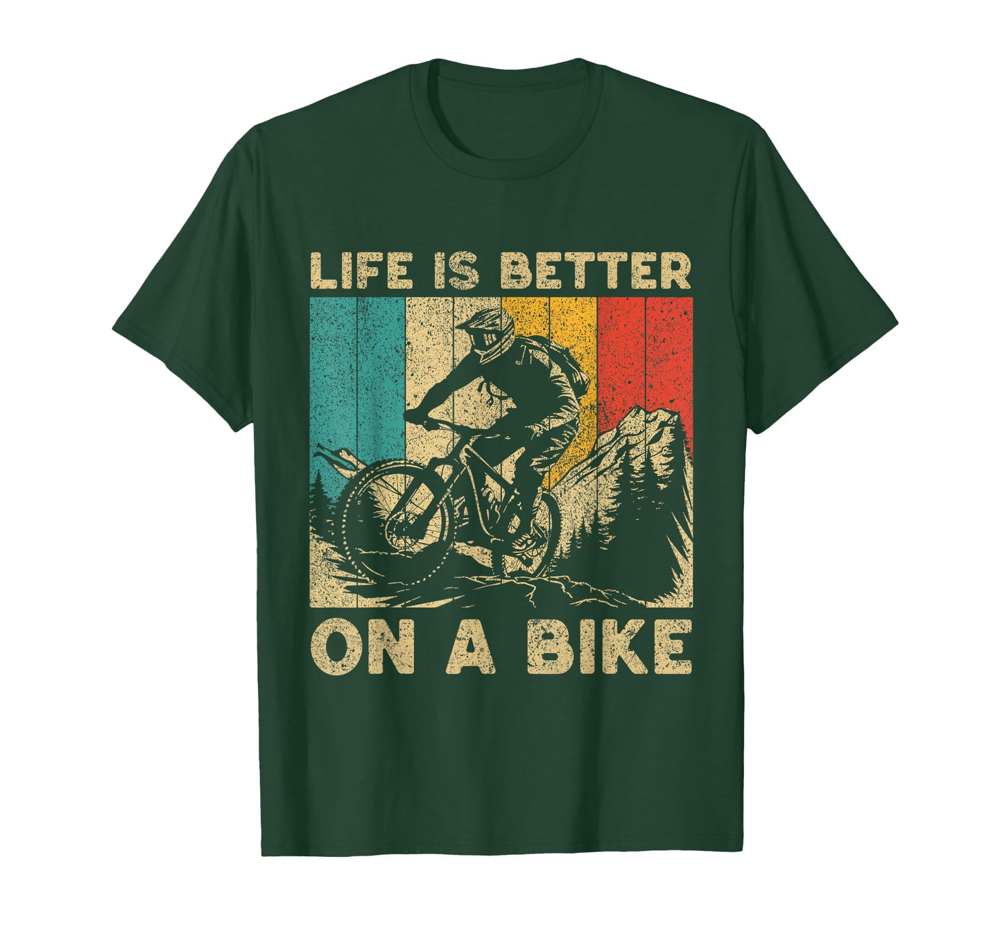 Life Is Better On A Bike Bicycle Riding Cyclist T-Shirt