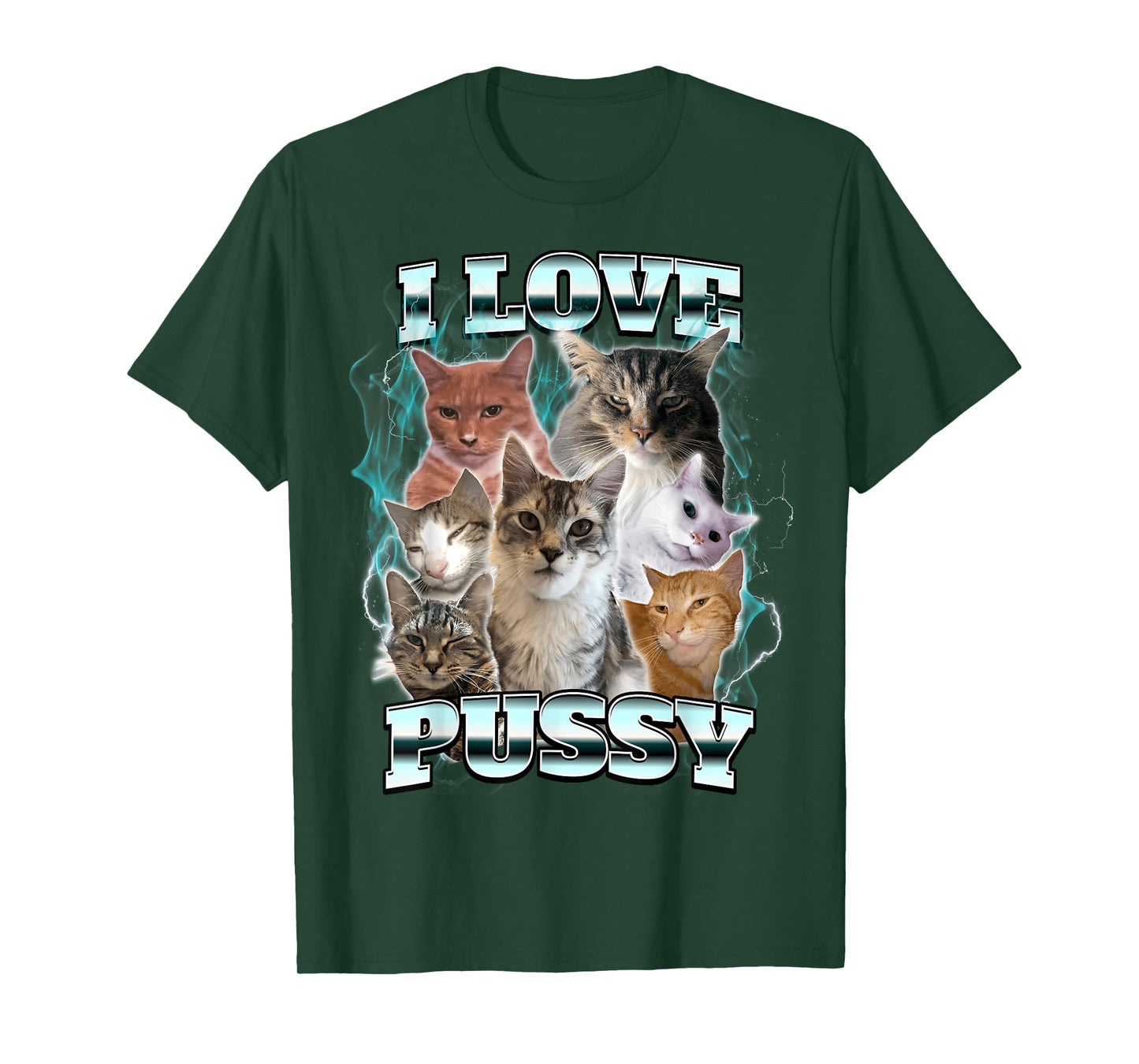 I Love Pussy Cat T-Shirt