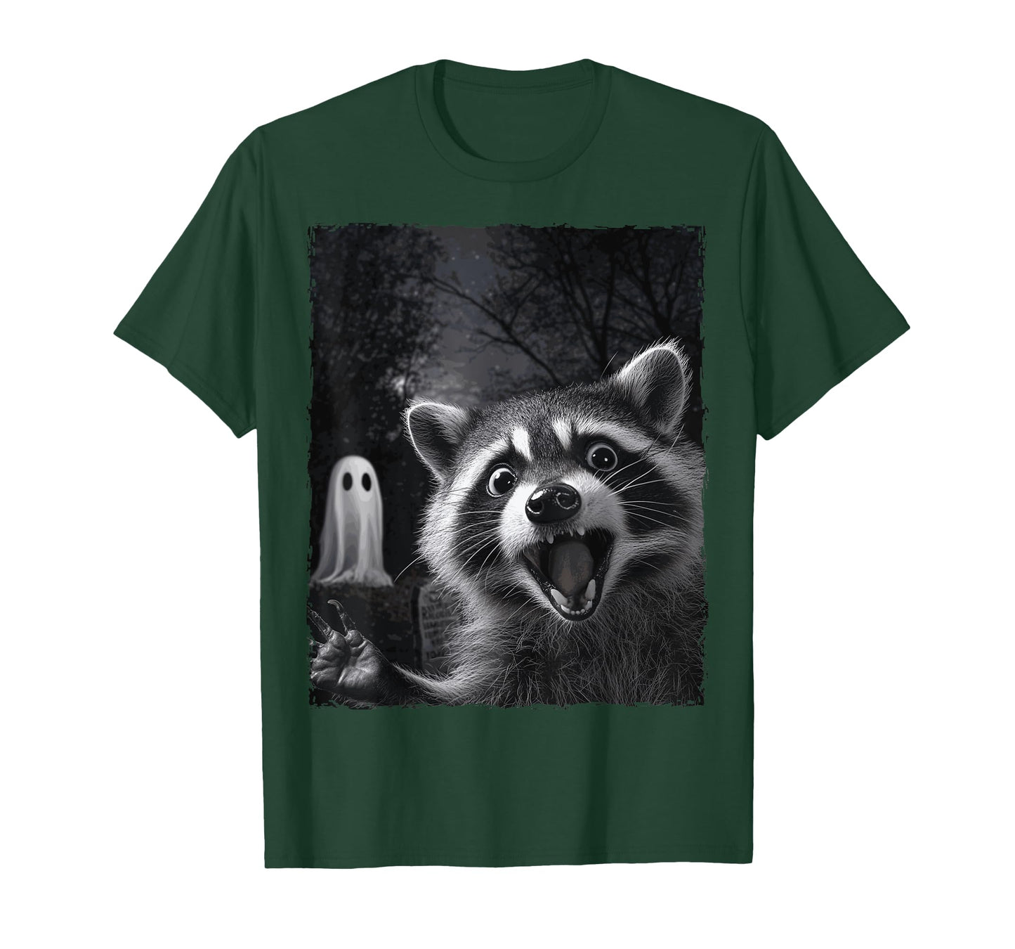 Funny Raccoon Halloween T-Shirt