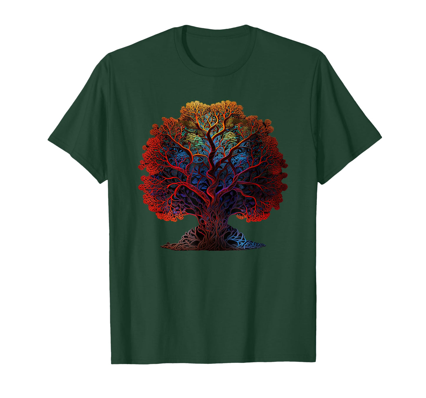 Tree Of Life Yoga Zen Namaste Meditation T-Shirt