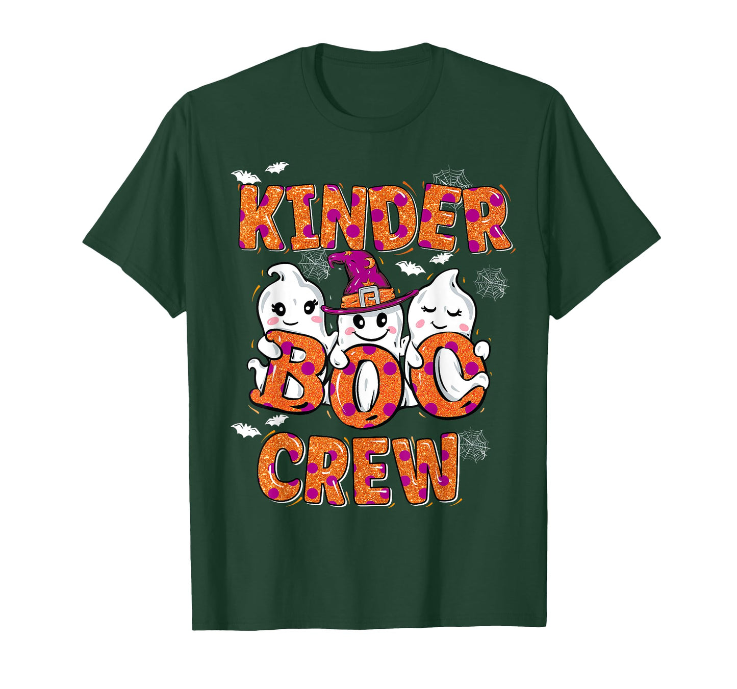 Retro Kinder boo crew Halloween Costume Kindergarten kids T-Shirt