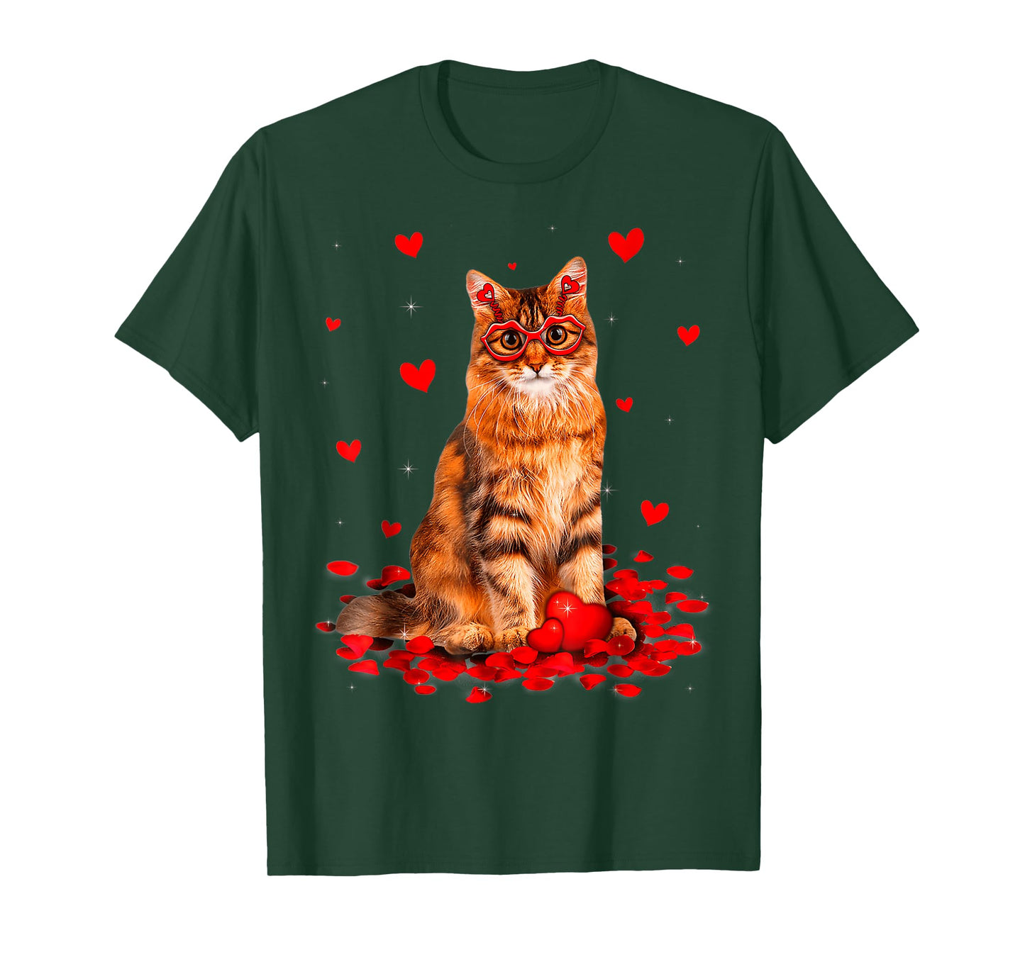 My Cat is My Valentine Kitten Lover Heart Valentines T-Shirt