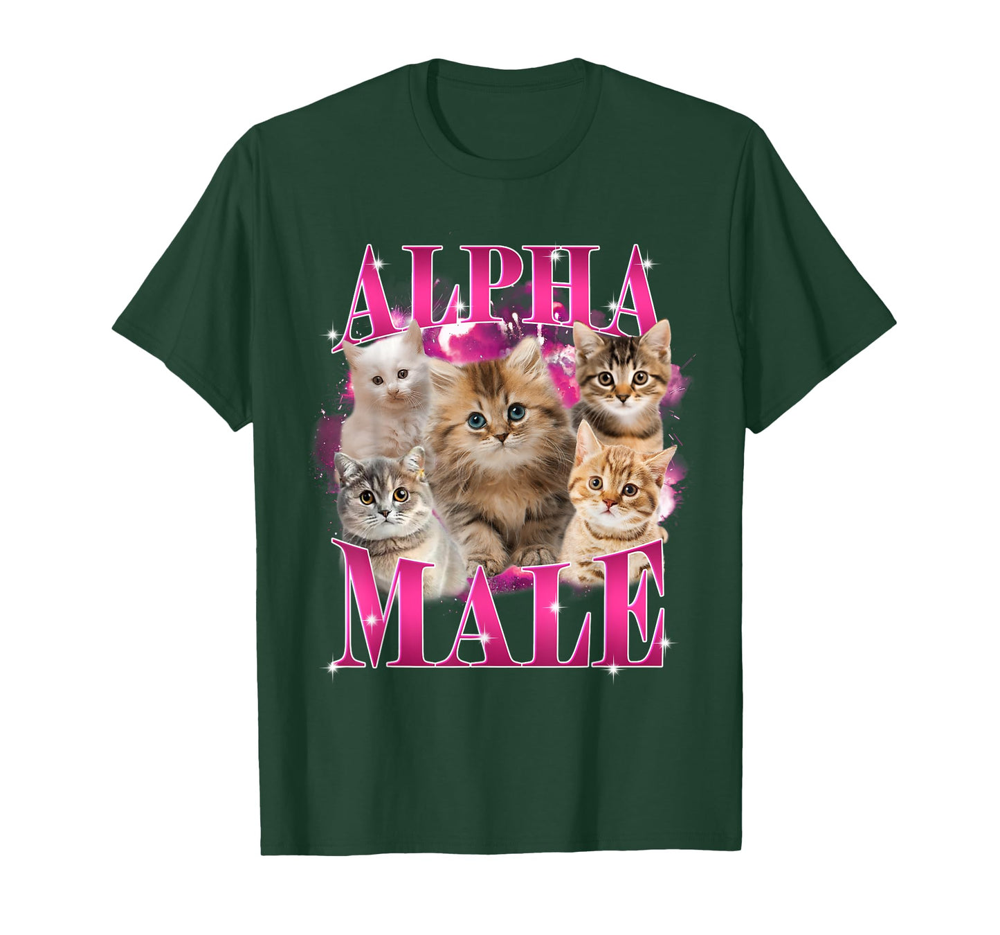 Funny Alpha Male Cat Shirt, Hilarious Cat Meme Cat Lovers T-Shirt