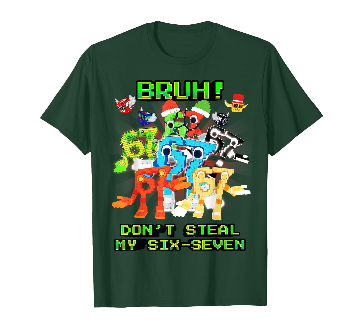 Bruh Don't Steal My 67 Six Seven Brainrot Meme Kids Teens T-Shirt