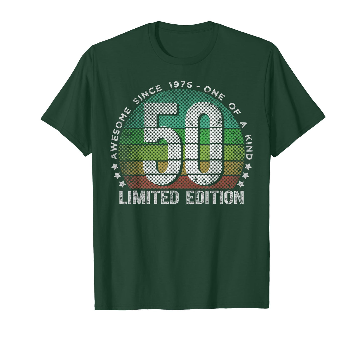 50 Year Old Gifts Vintage 1976 Limited Edition 50th Birthday T-Shirt