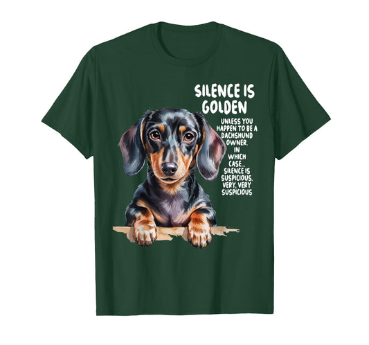 Dachshund Ideas for Men & Novelty Miniature Sausage Dog T-Shirt
