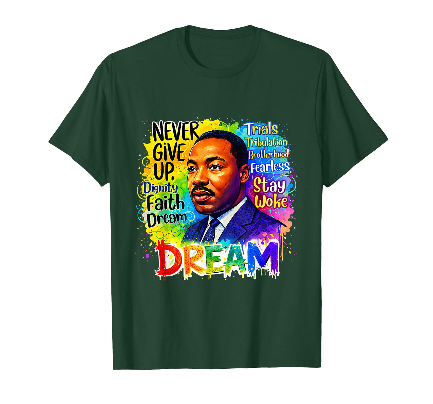 African American Black Dream Like King History Month T-Shirt