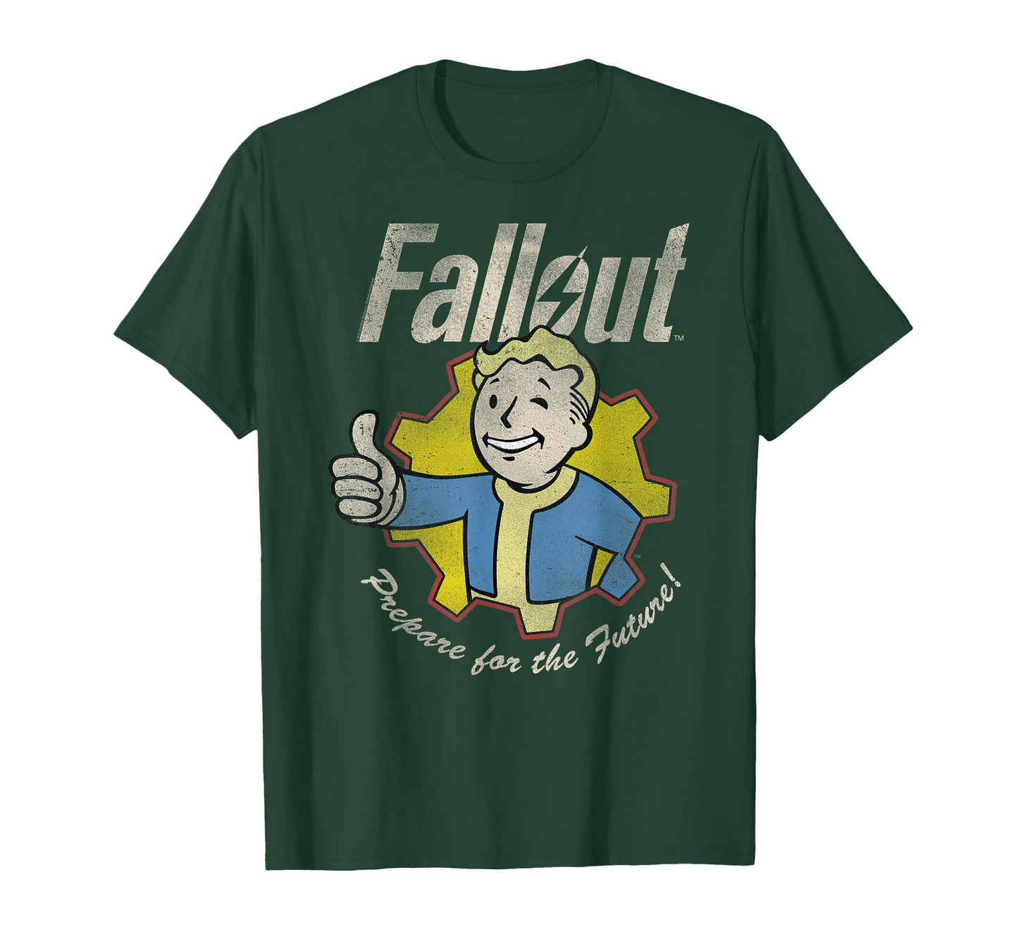 Fallout Video Game Prepare for the Future Vault Boy T-Shirt