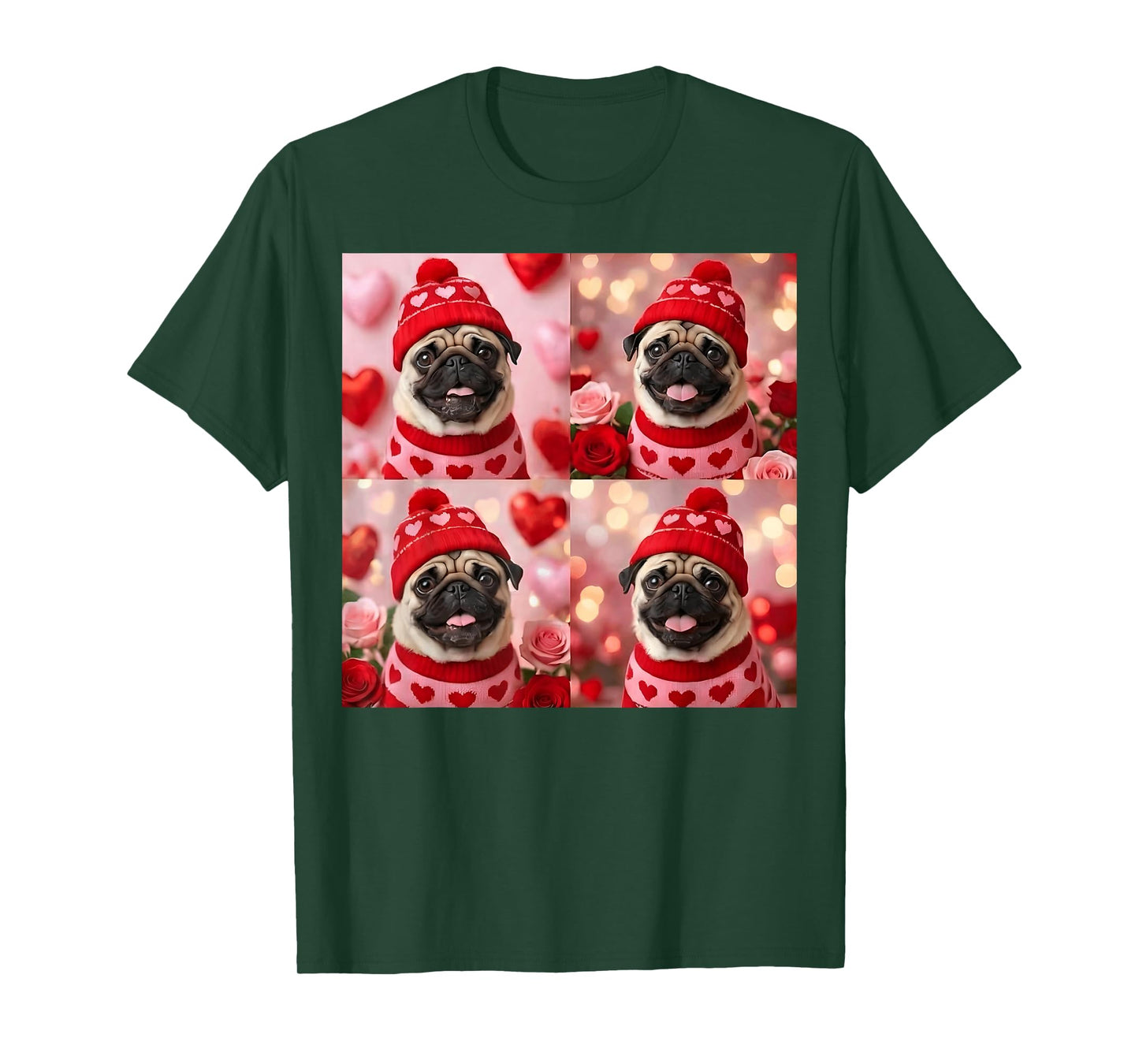 Dog Valentine Photobooth T-Shirt