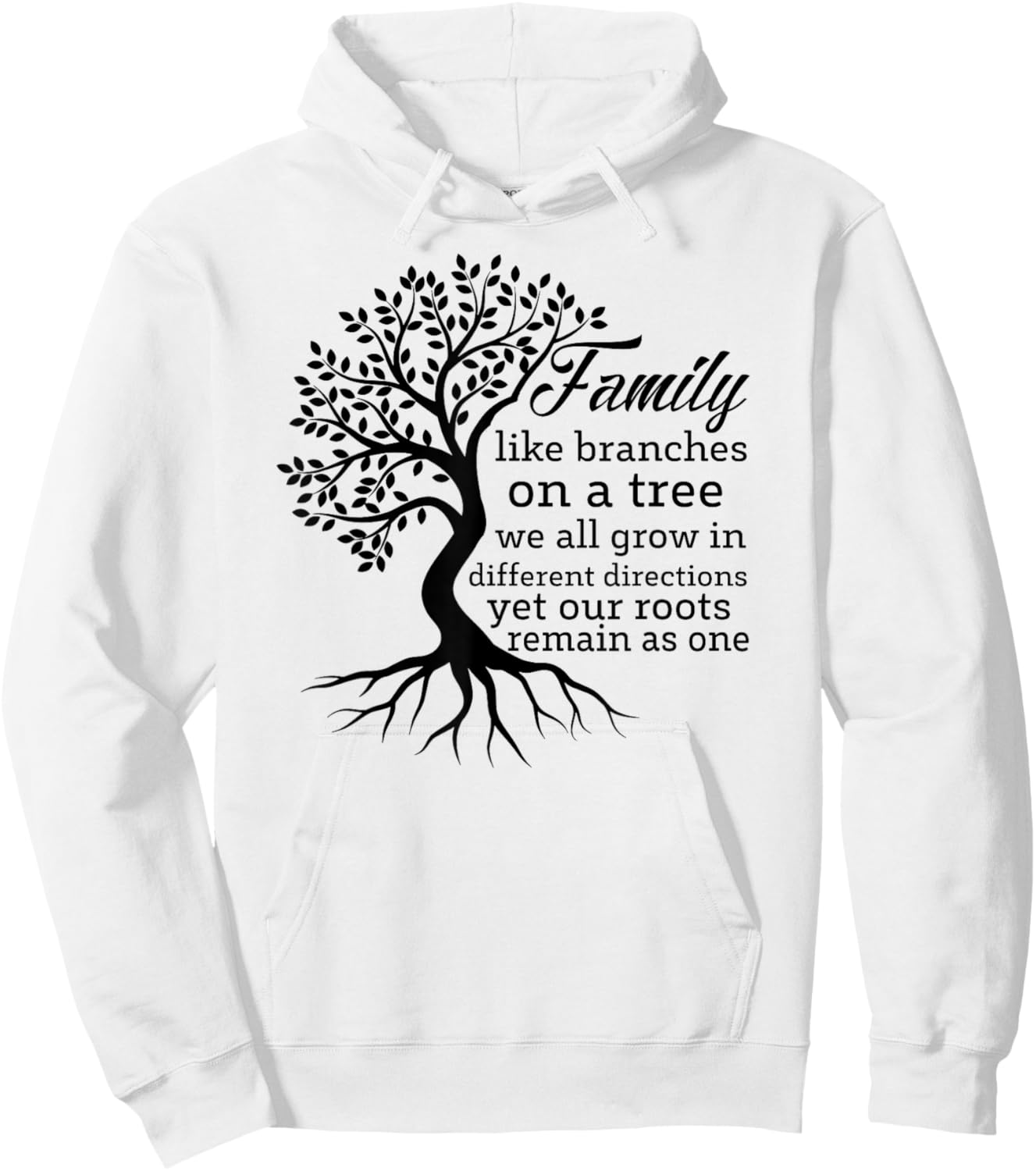 Family Tree Funny Family Reunion 2025 Hoodie - Hoodie | White