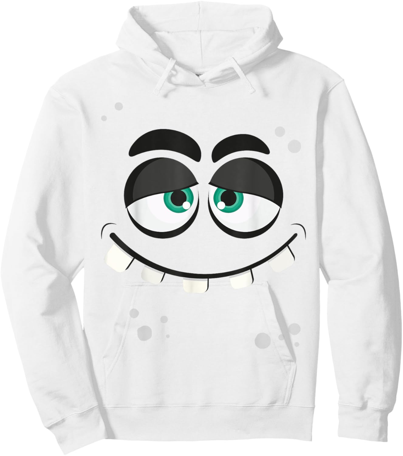 Monster Face Hoodie - Hoodie | White