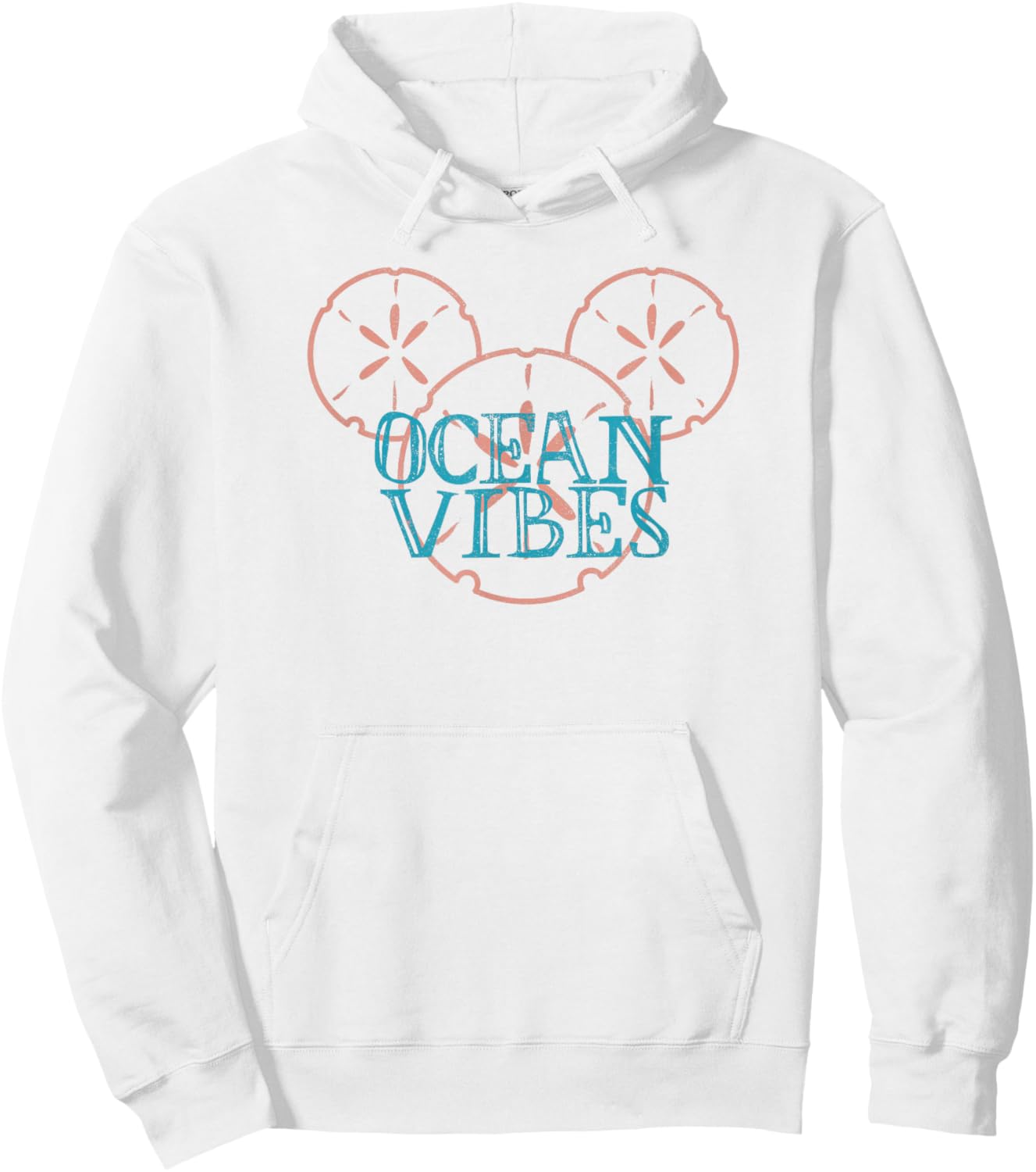 Disney Mickey and Friends Mickey Ocean Vibes Hoodie - Hoodie | White