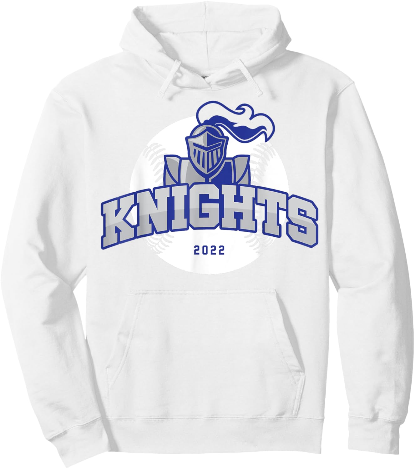 Knights Baseball Little League 2022 Hoodie - Hoodie | White