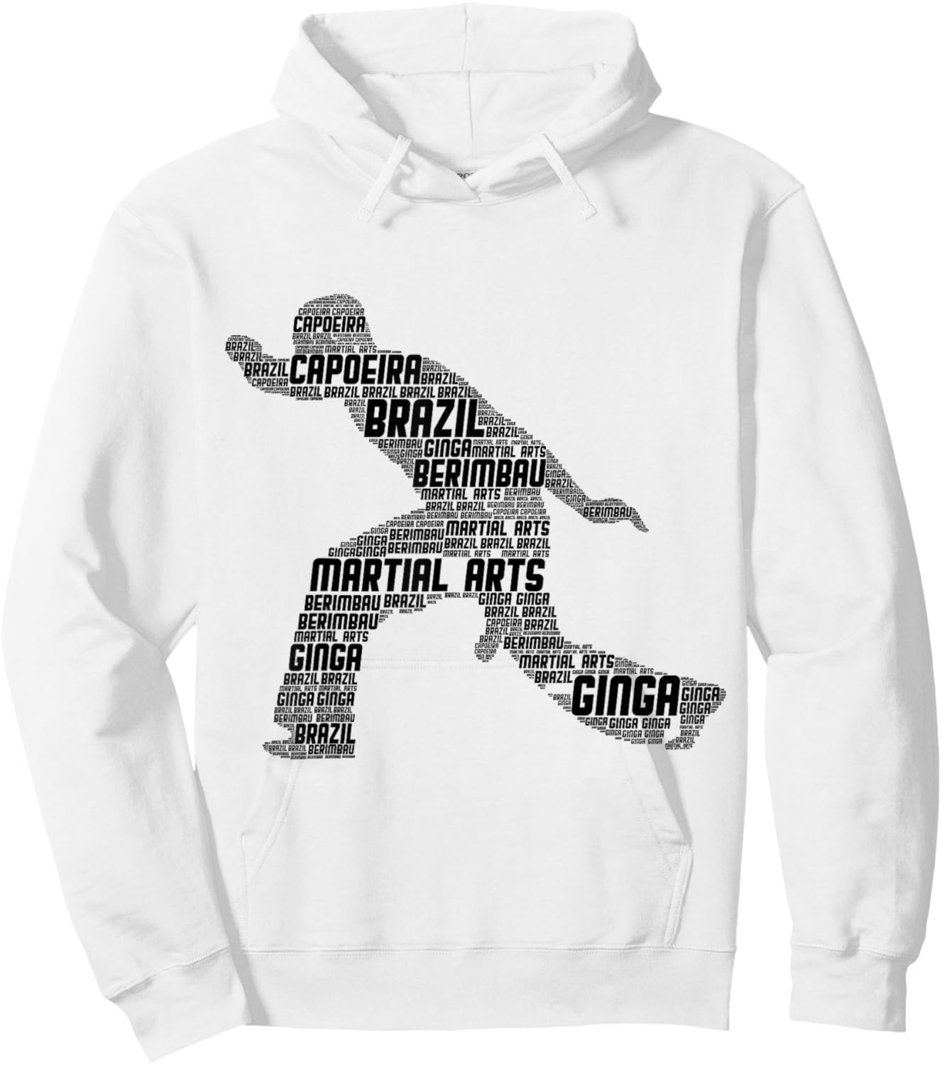 Capoeira Ginga Men Kids Boys Hoodie - Hoodie | White
