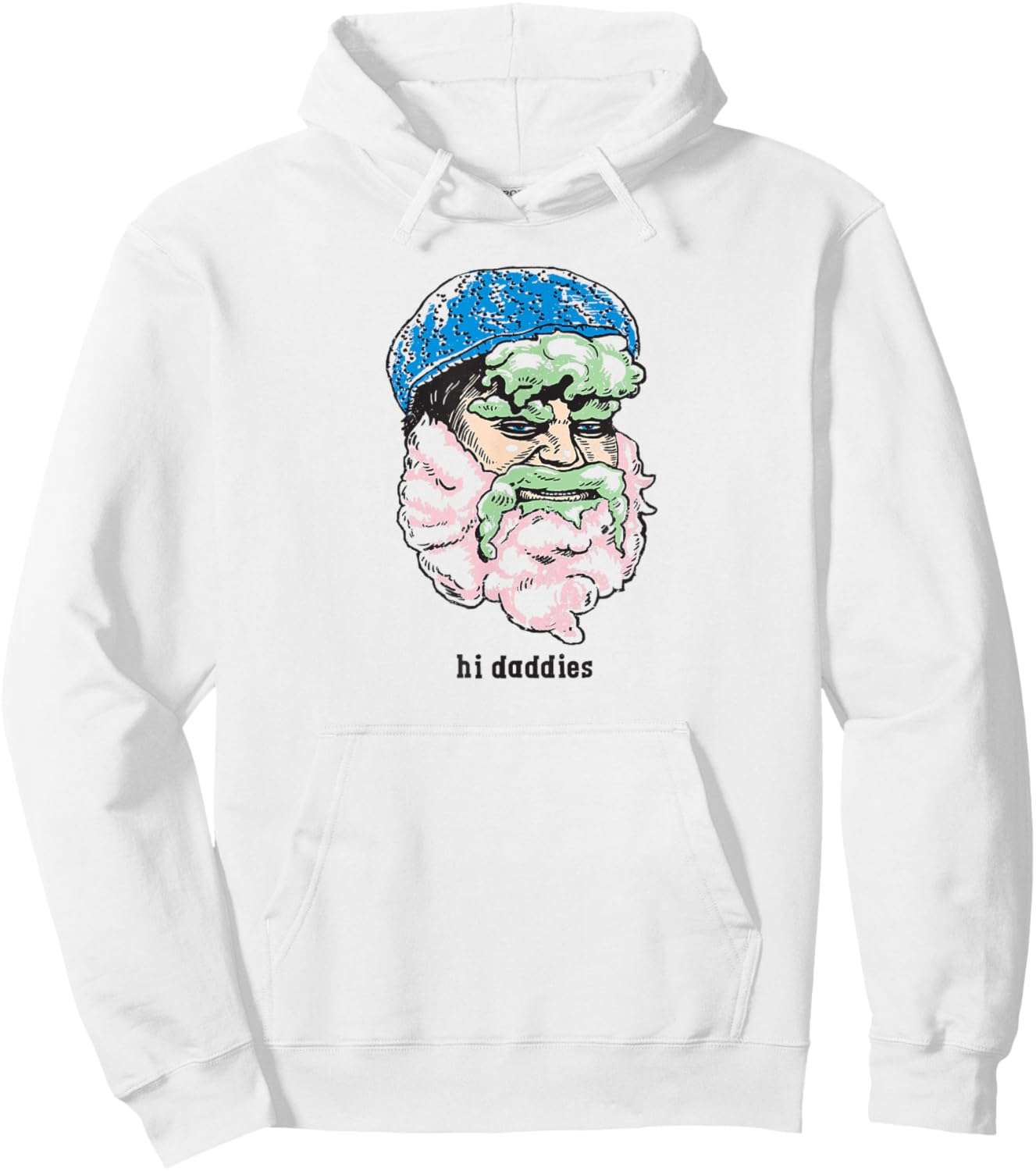 Cotton Candy Randy Hi Daddies Hoodie - Hoodie | White