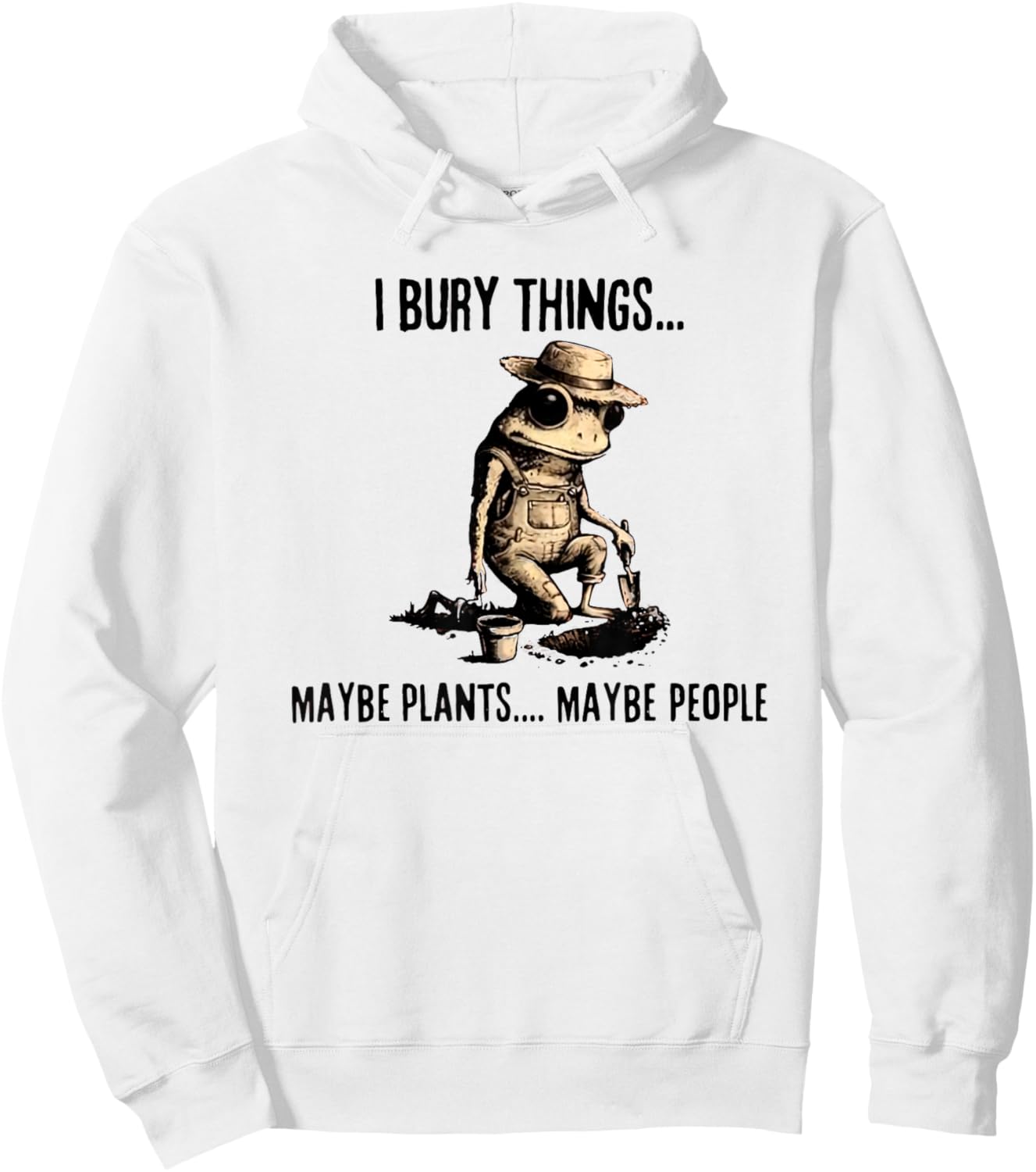 T-Shirt Hoodie - Hoodie | White