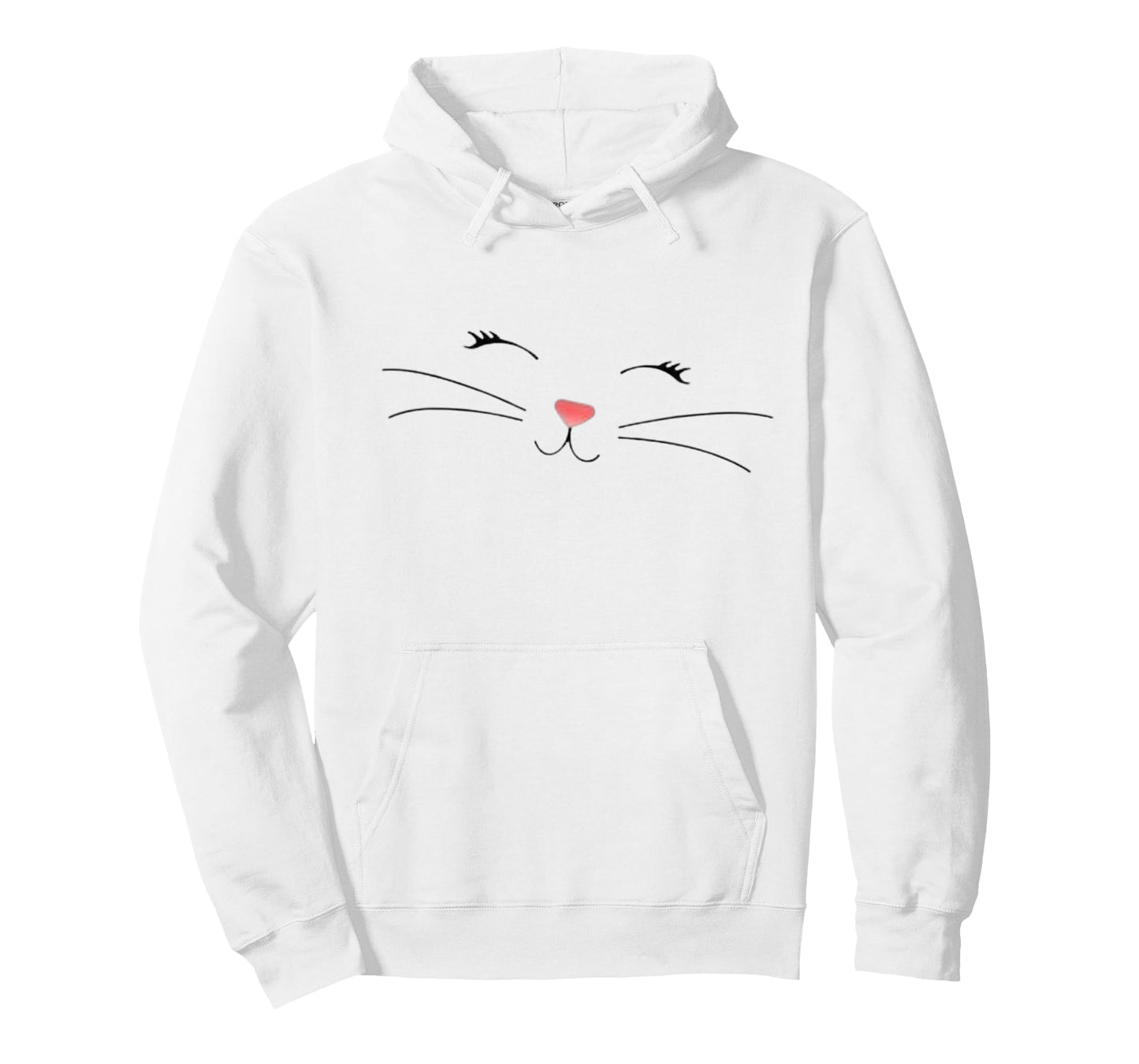 Cute Cat Face Nose & Whiskers – Kitty Design for Cat Lovers T-Shirt