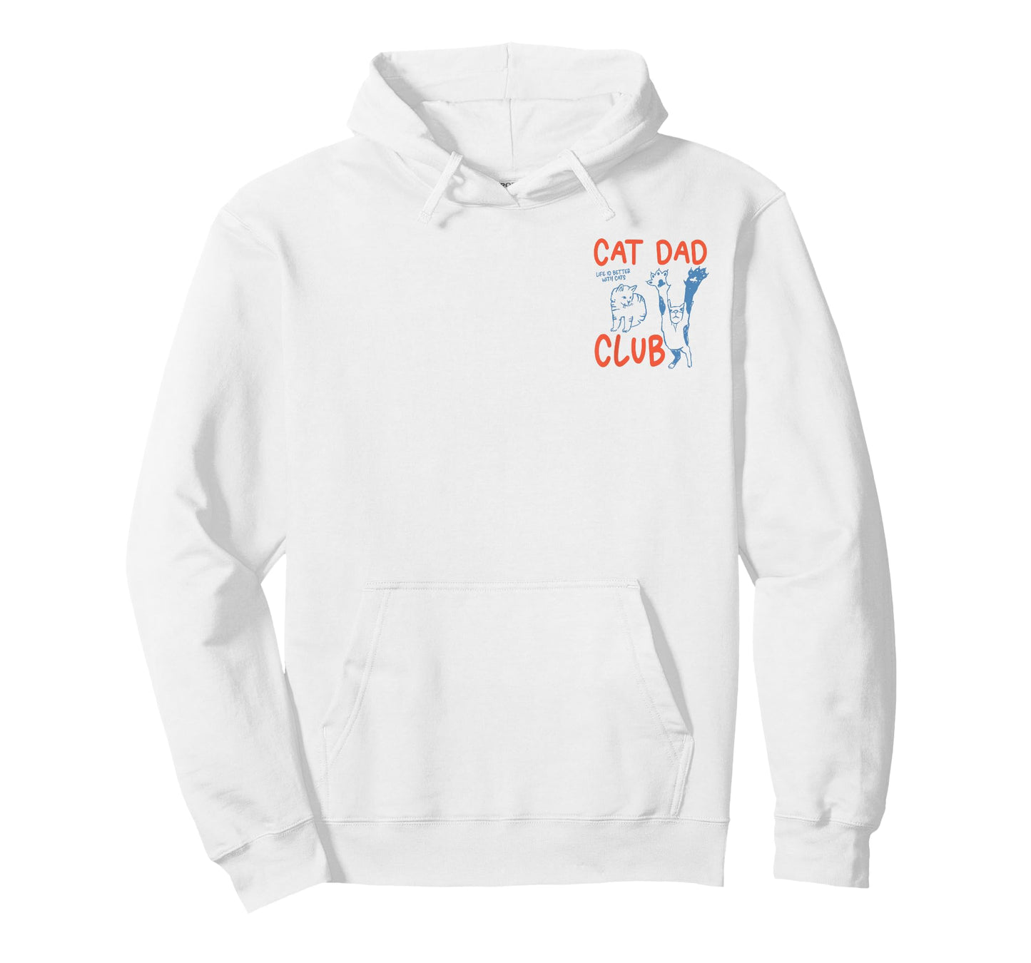 Retro Cat Dad Club Life is Better with Cats Funny Cat Lover T-Shirt