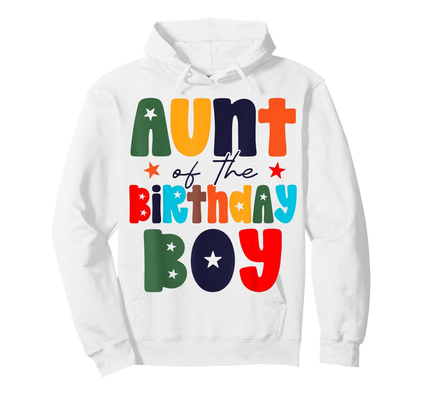 Aunt of The Birthday Boy Matching Family Birthday Party T-Shirt