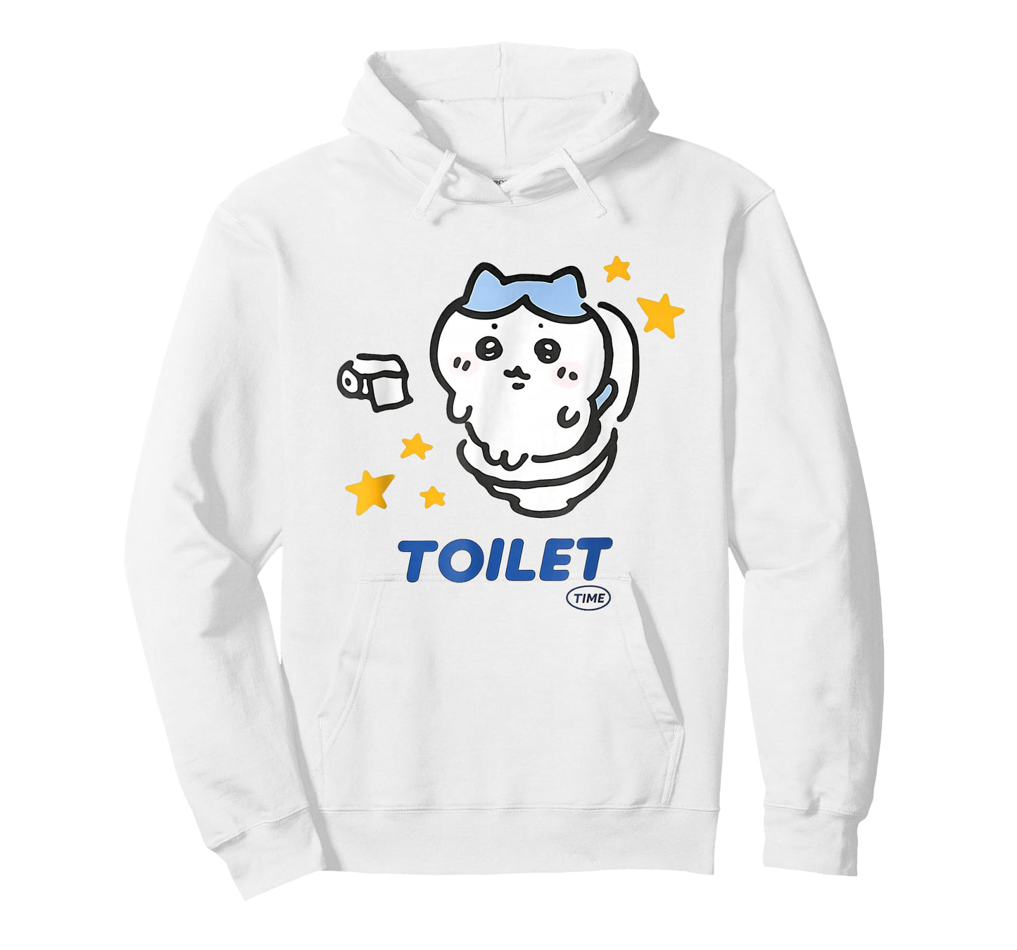 Toilet Time Chikawa Meme Funny Tee T-Shirt