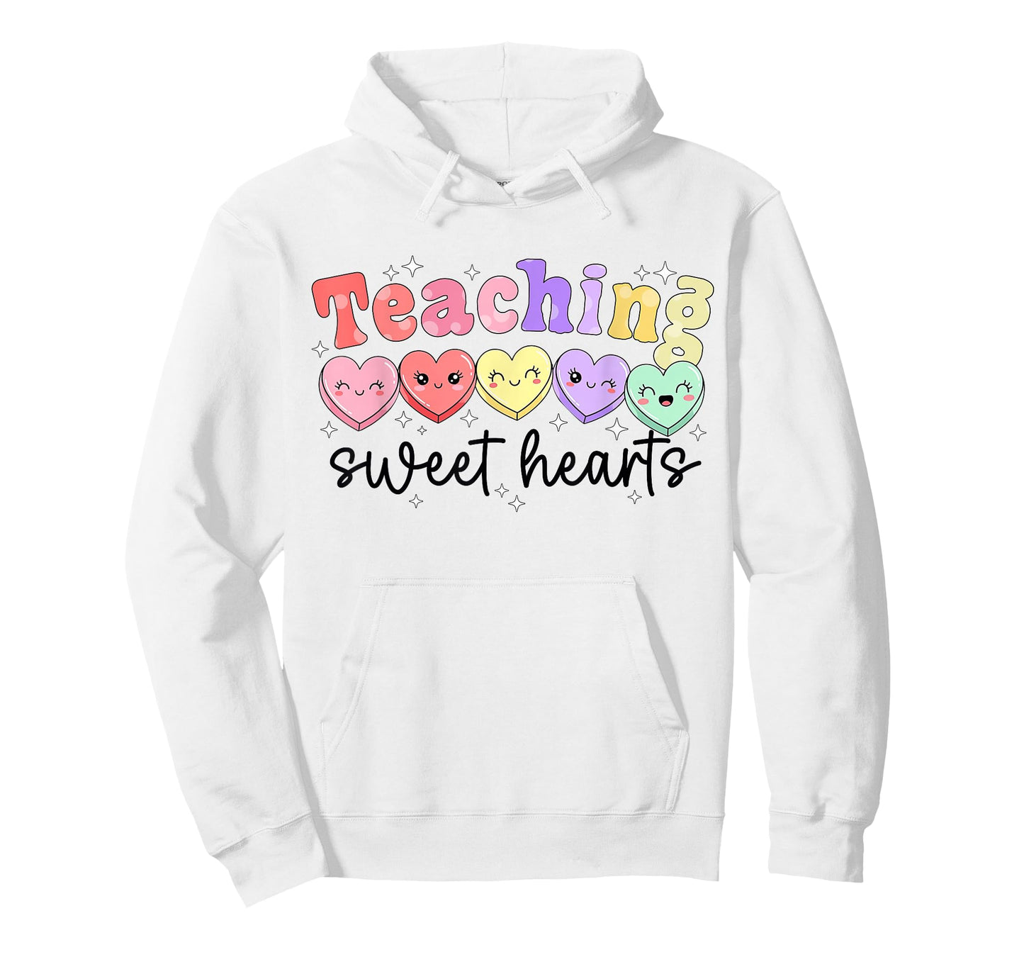 Teaching Sweet Hearts Valentine Teacher Paraprofessional T-Shirt