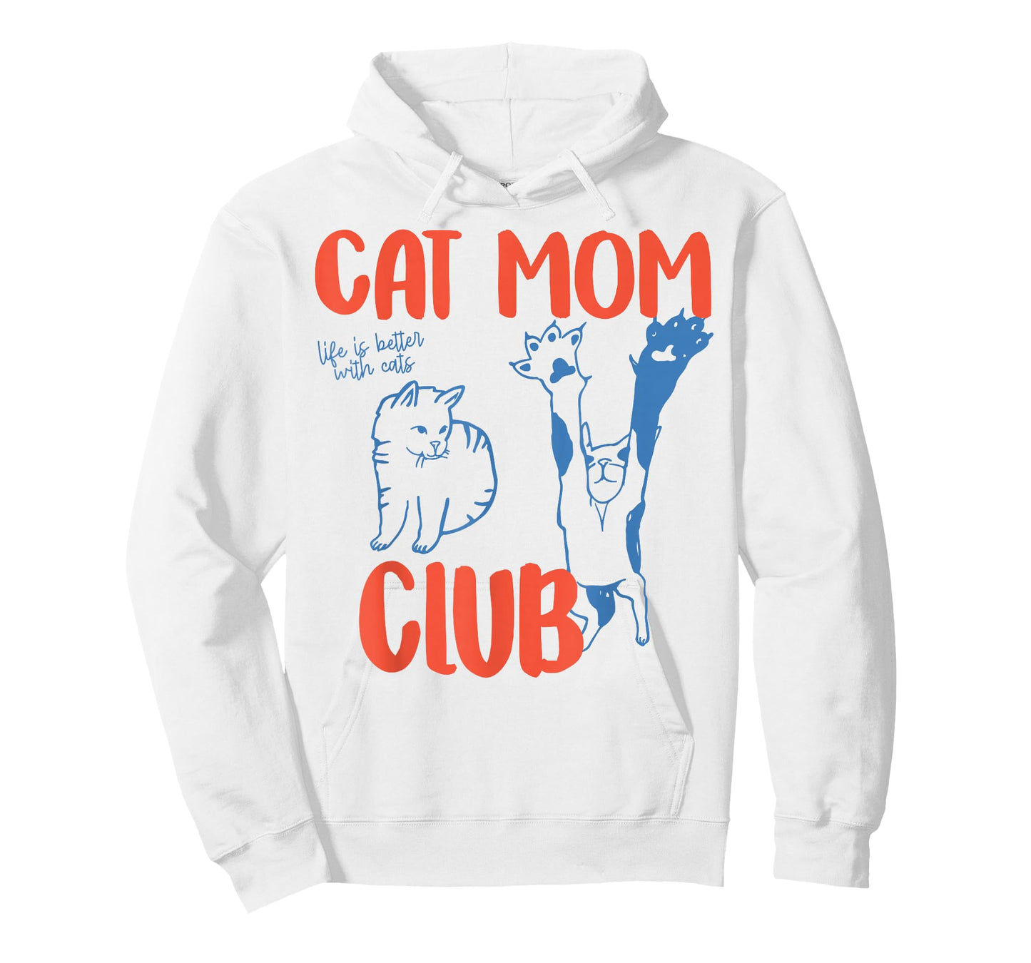 Funny Cat Mom Club Sweater, Cat Mom Cat Mama Mother's Day T-Shirt