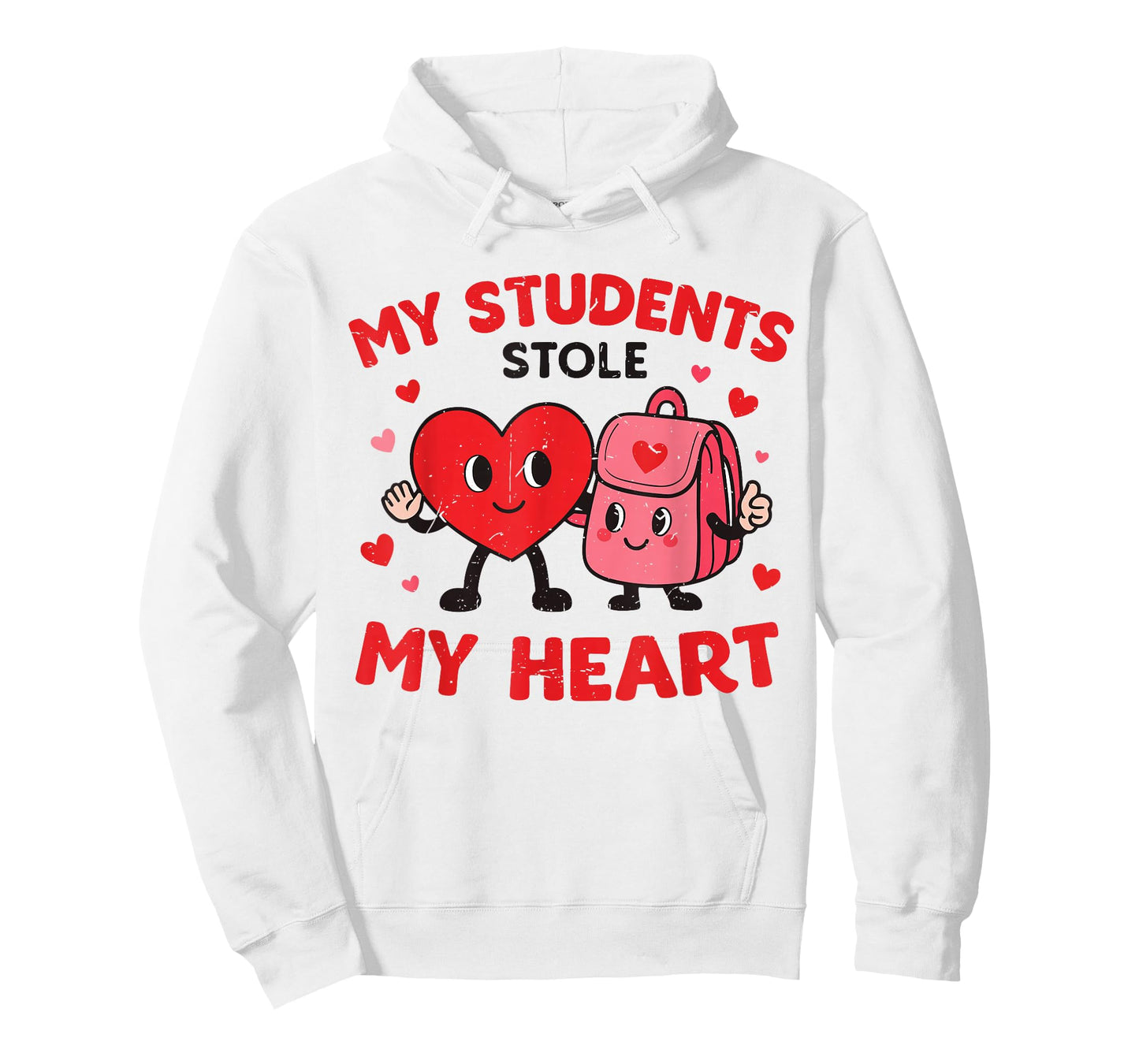 My Students Stole My Heart Funny Teacher Valentine Day Women T-Shirt