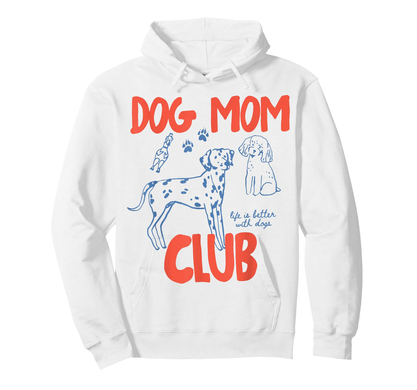 Dog Mom Club Funny Dog Meme Women Mom Grandma Mothers Day T-Shirt