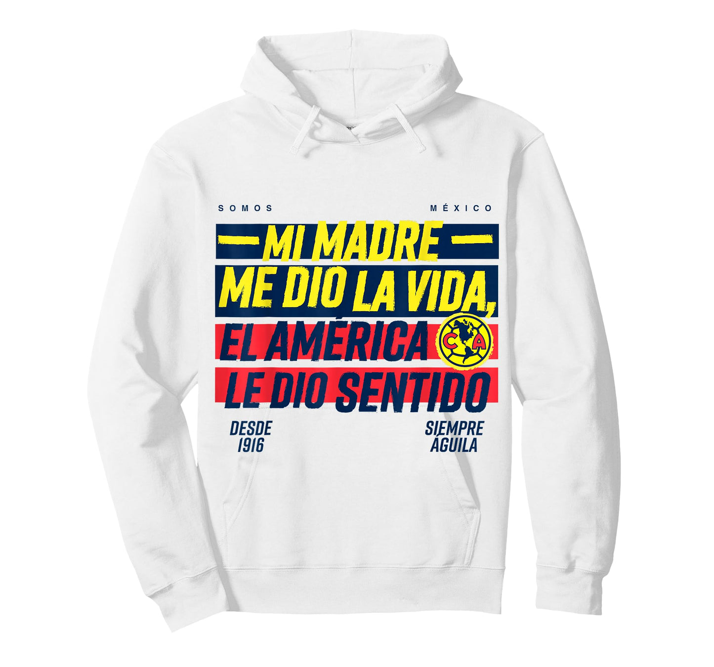 Club America — My Mother Gave Me Life Soccer Tribute T-Shirt