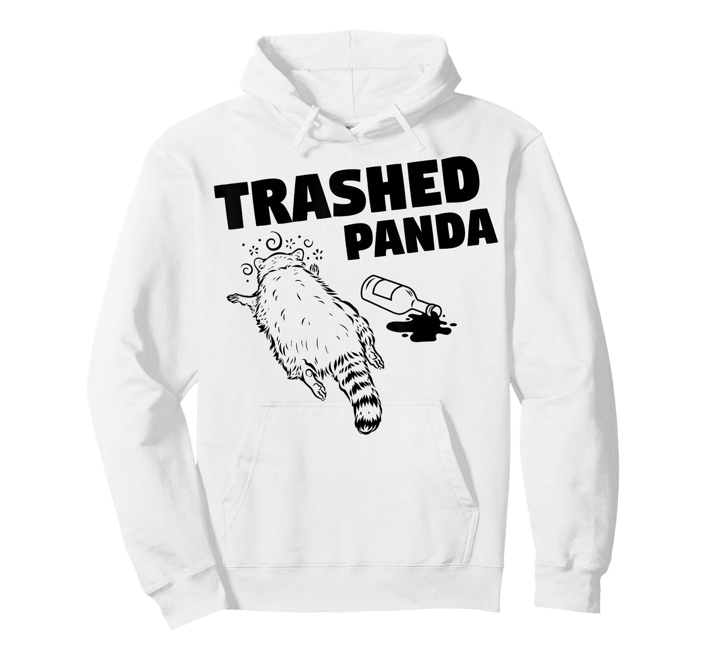 Trash Panda Drunk Racoon Funny T-Shirt