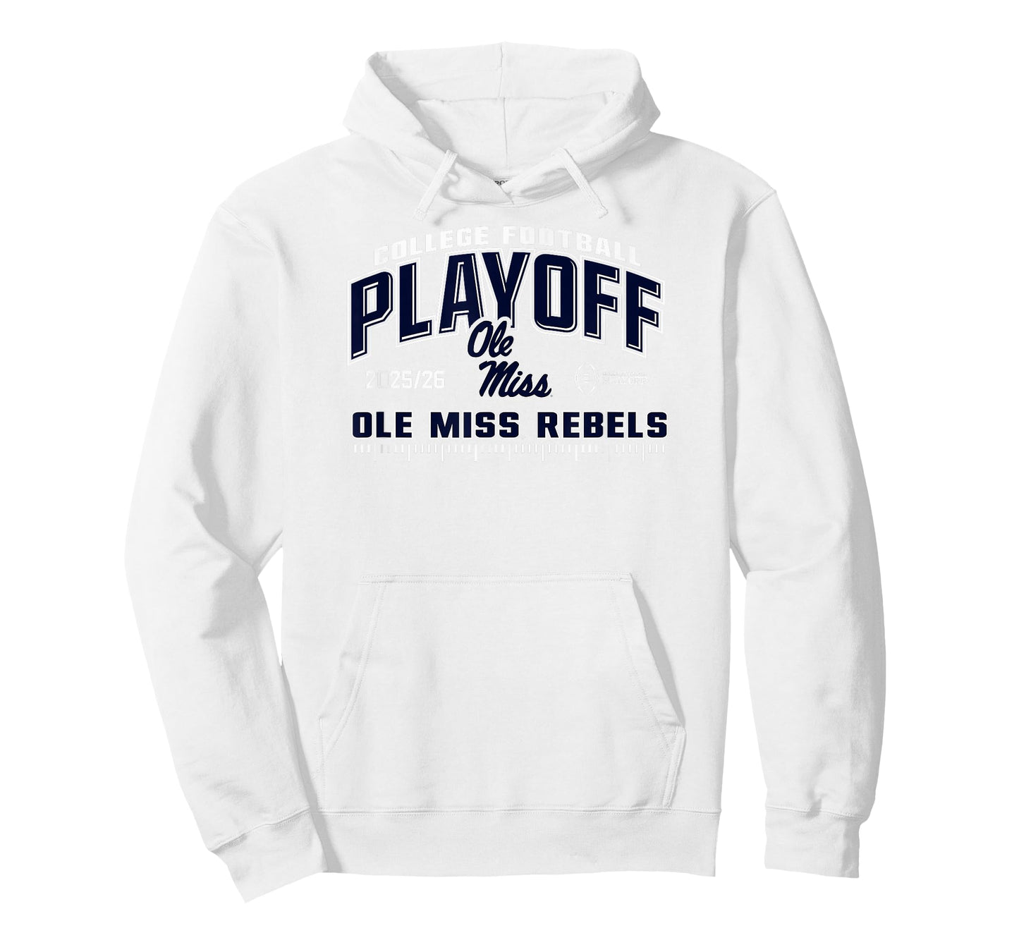 Ole Miss Rebels College Football Playoff CFP 2025-26 Red T-Shirt