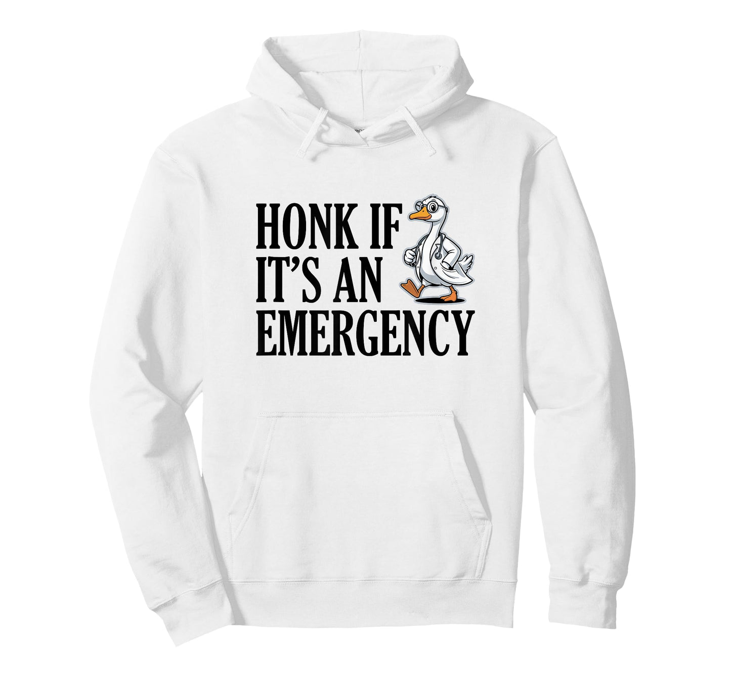 Honk If It's an Emergency Registered Nurse ER Goose T-Shirt