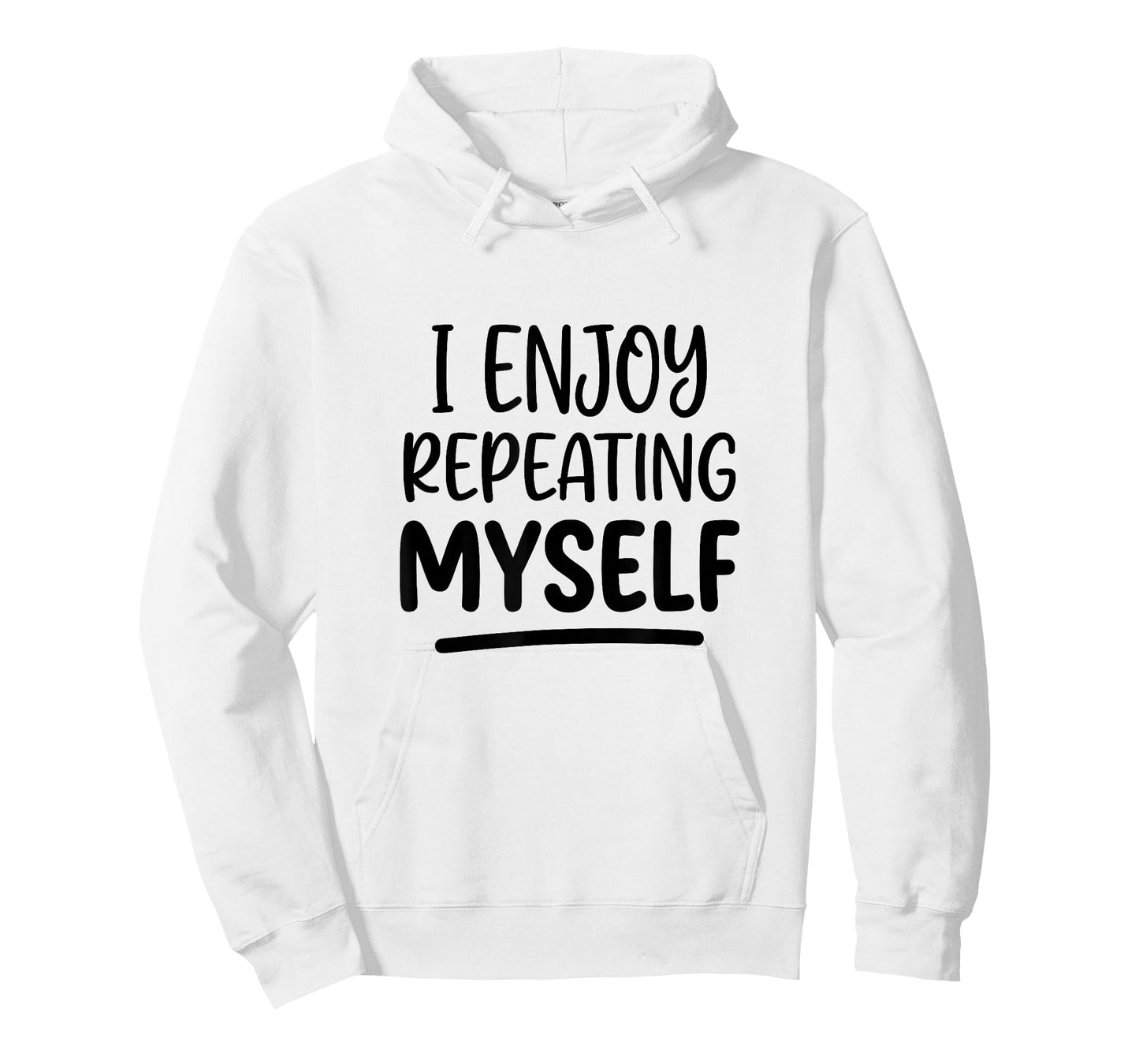White Lie Teacher School Humor I Enjoy Repeating Women's T-Shirt