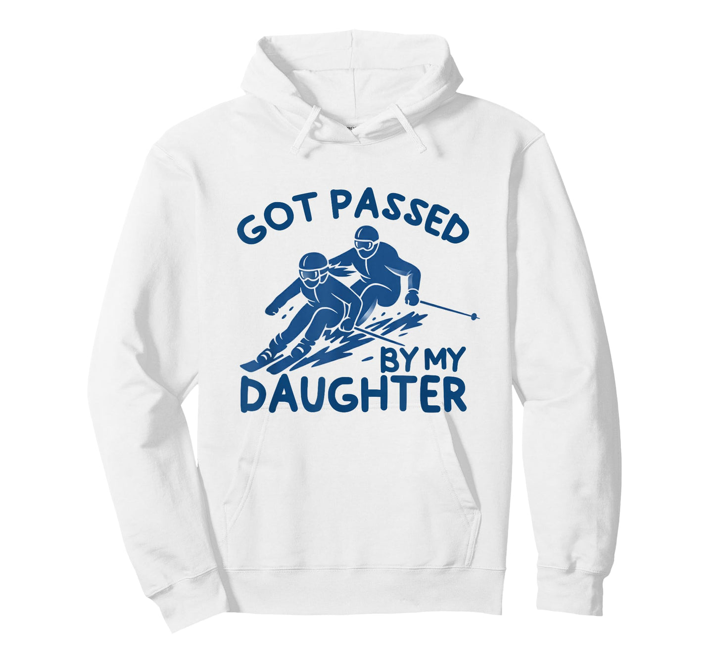 Got Passed by My Daughter Funny Skiing T-Shirt